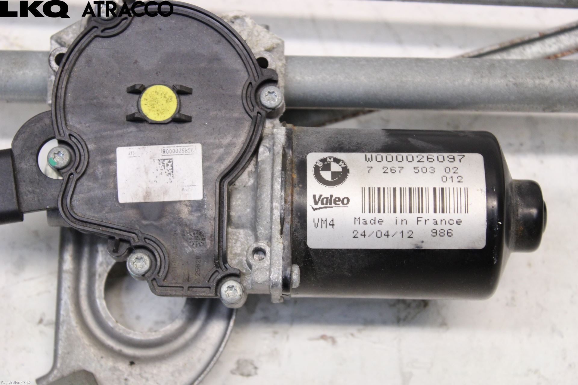 BMW 3 F30/F31/F80 12-19 Viskermotor Frontrute