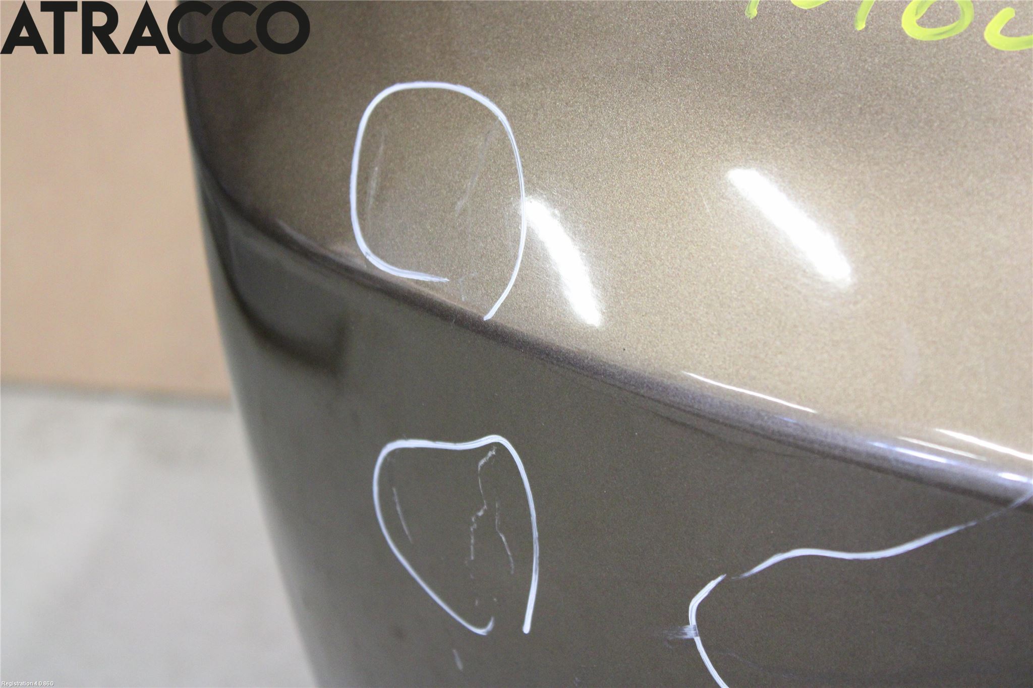 Volvo S80 07-13 Støtfanger Bak