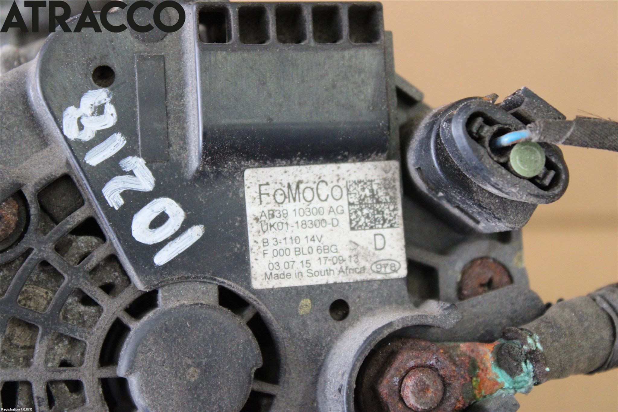 Ford RANGER EU 12-23 Dynamo