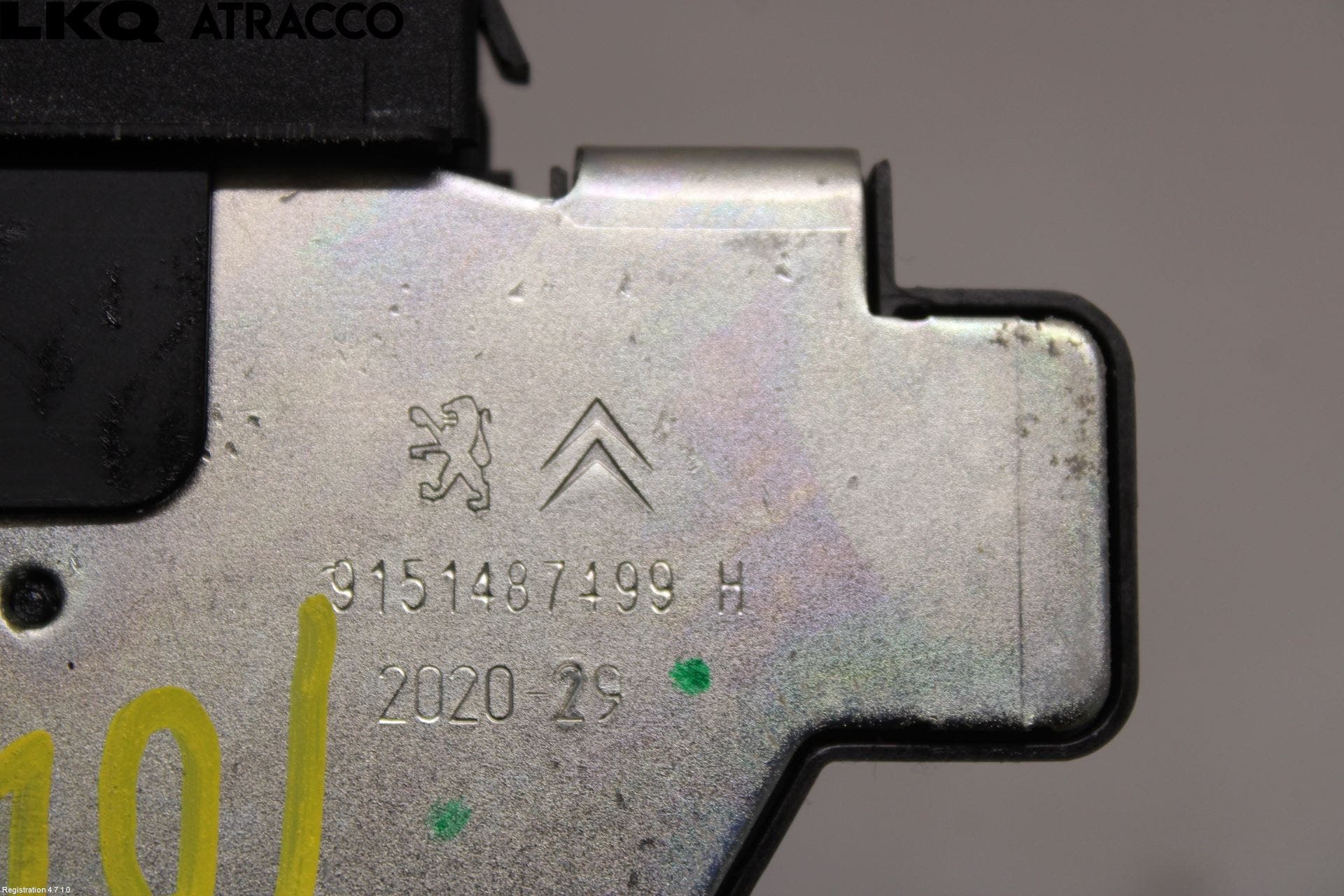 Peugeot 208/E-208 20- Bakluke-Lokk Låsekasse