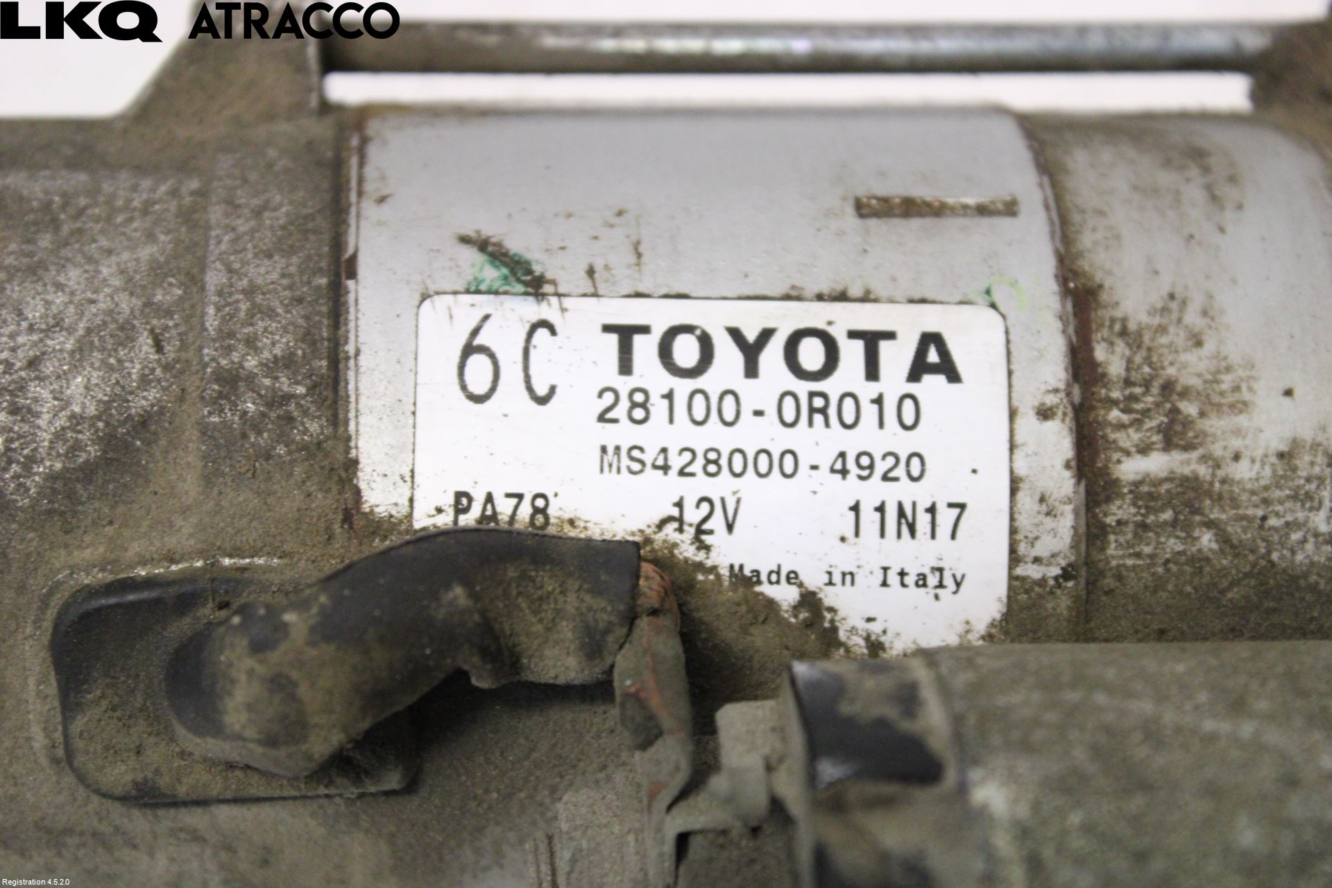 Toyota RAV 4 06-12 Startmotor Diesel