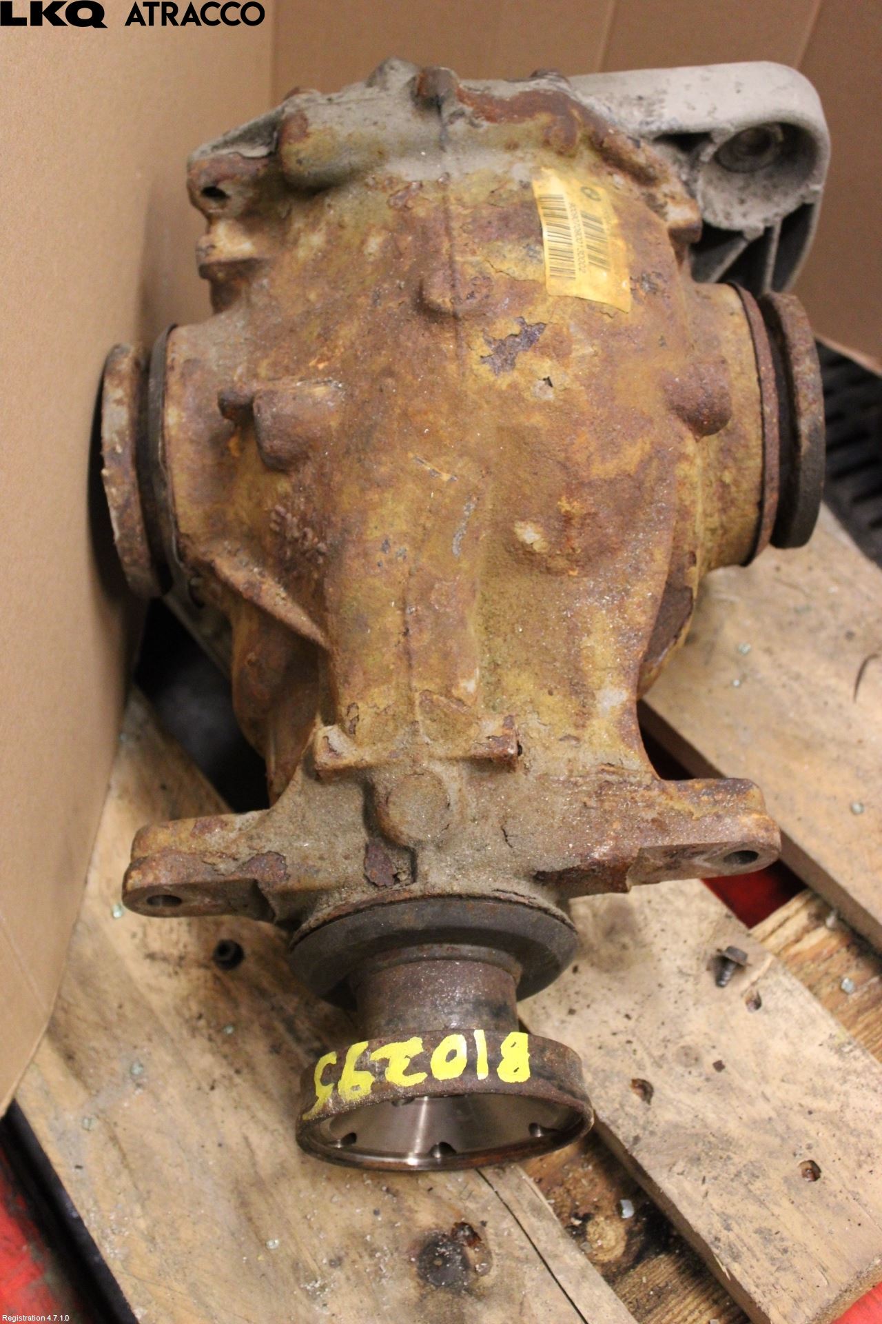 BMW 5 E60/61 Sed/Tou 02-10 Bakaksel Kardang Bak -Diff