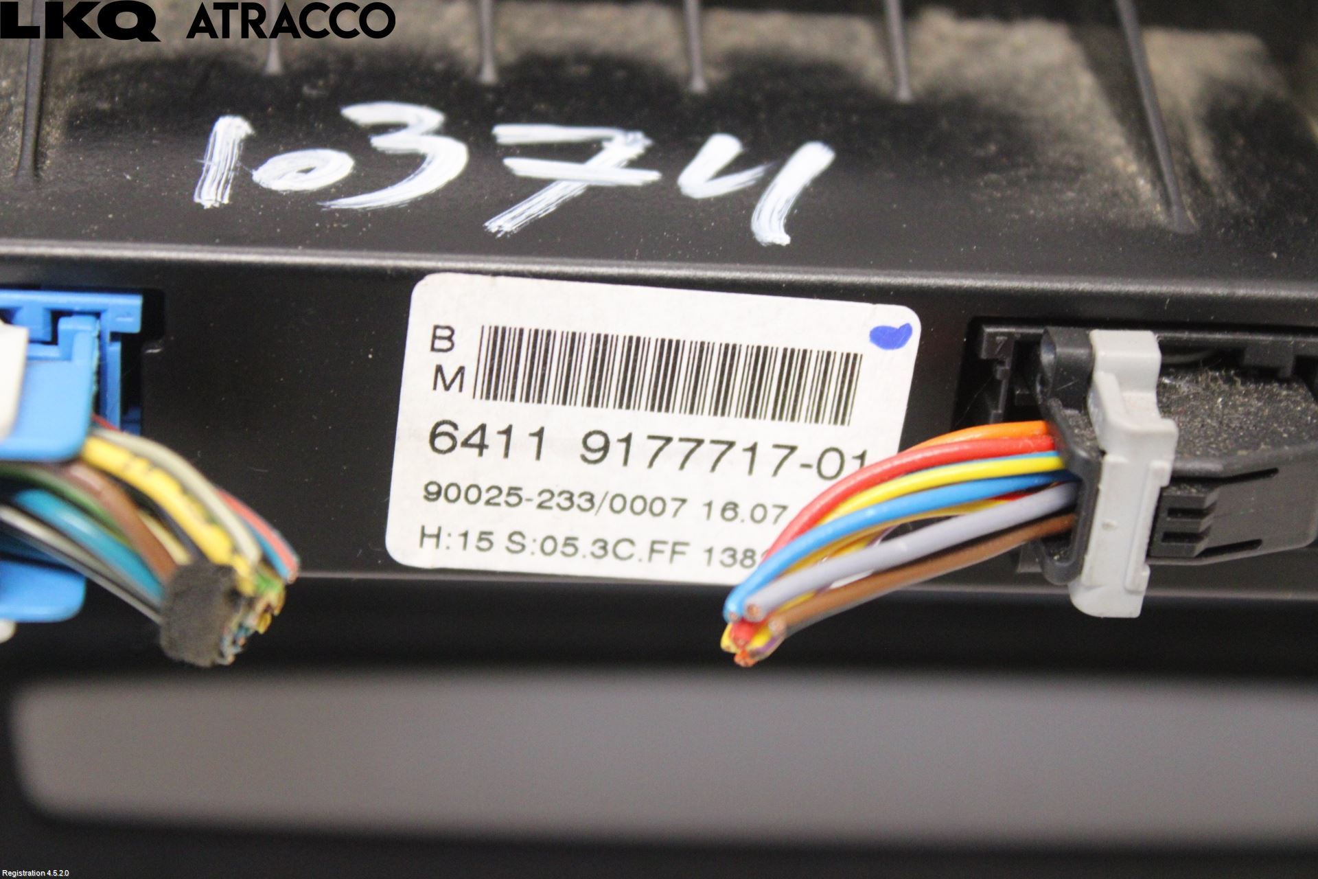 BMW 5 E60/61 Sed/Tou 02-10 Varme Ac Betjening-Display