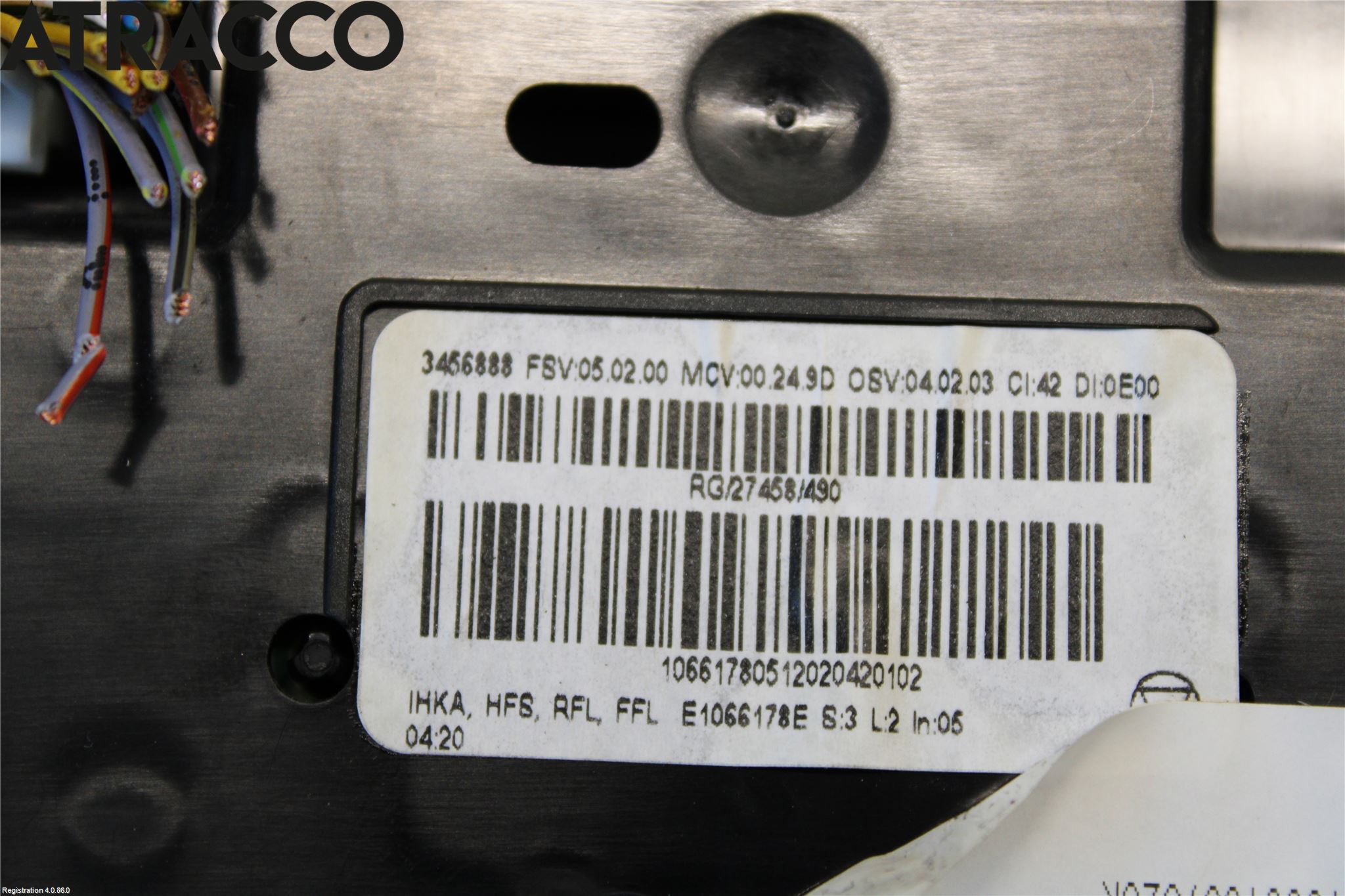 Mini COUPE R56 05-14 Varme Ac Betjening-Display