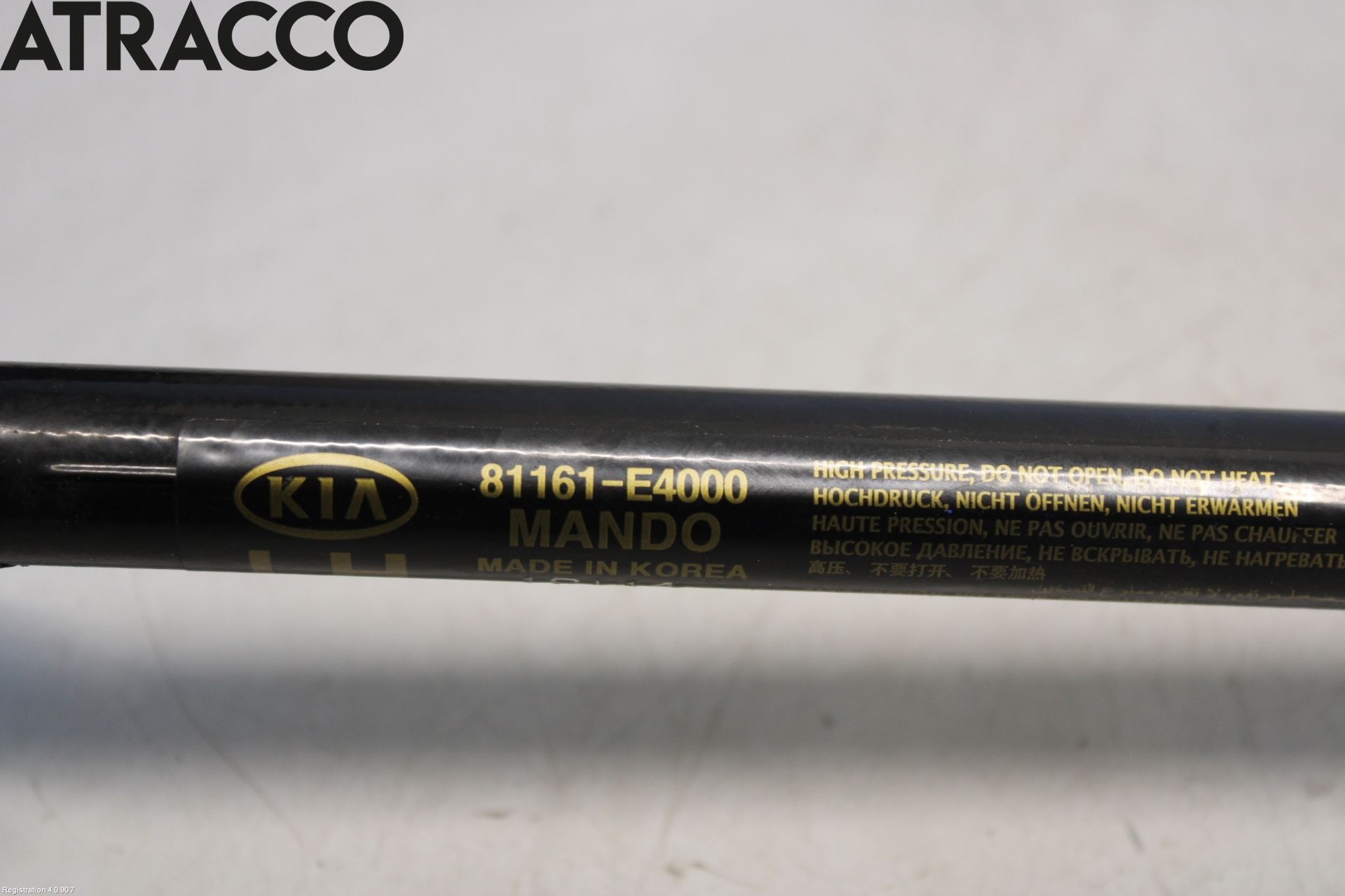 Kia SOUL 09- Panser Demper-Gassfjær