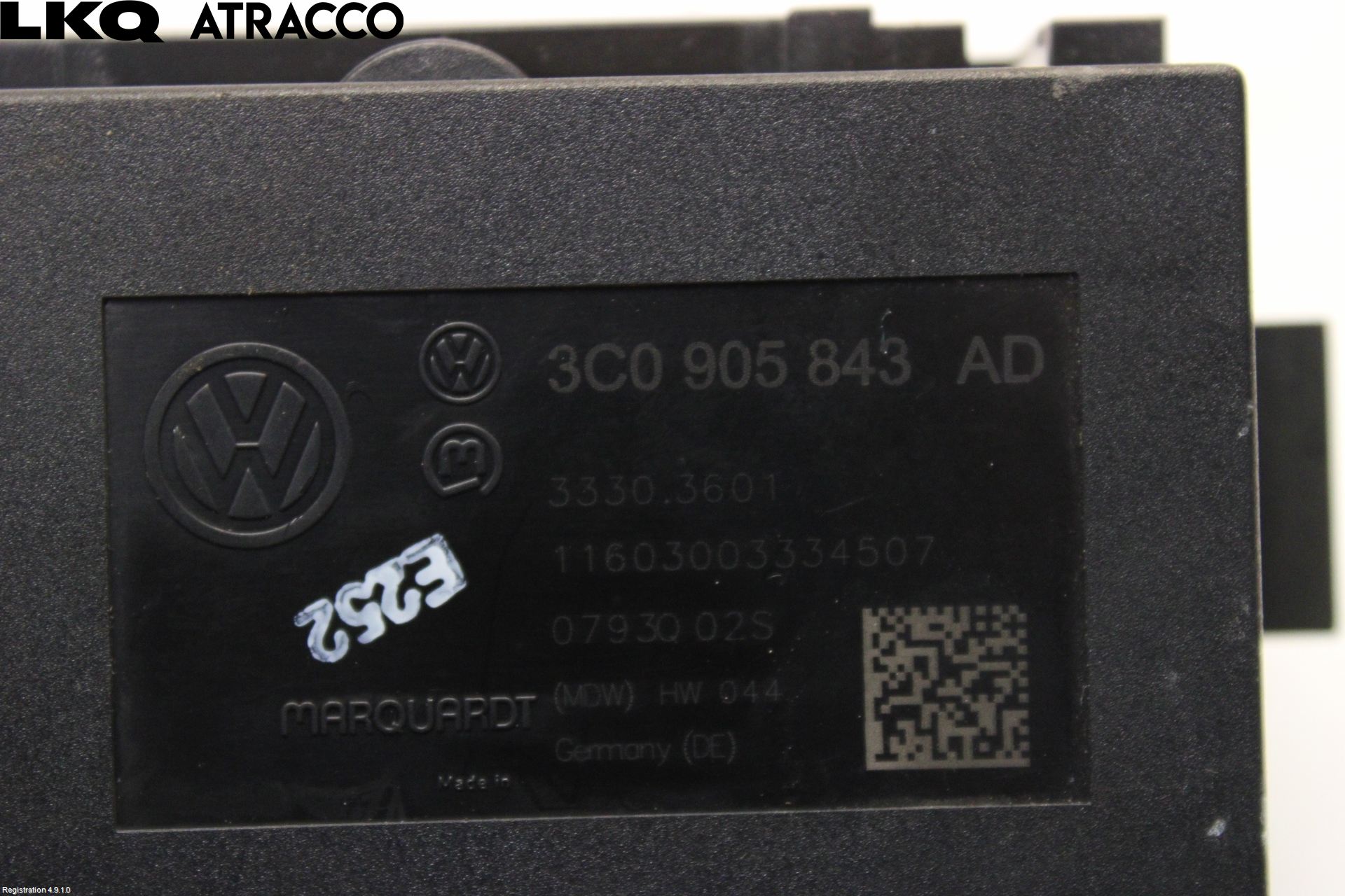 Volkswagen VW PASSAT 11-14 Tenningslås - Rattlås Elktroni