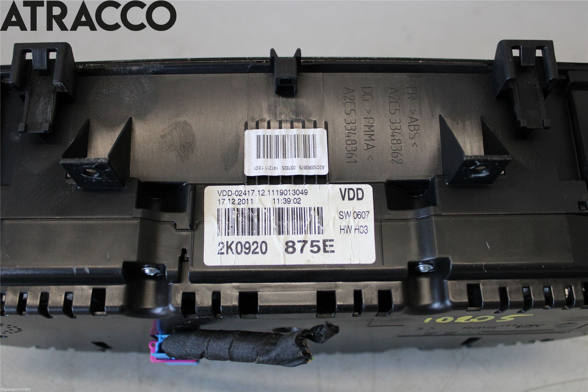 Volkswagen VW CADDY 11-15 Instr Speedometer