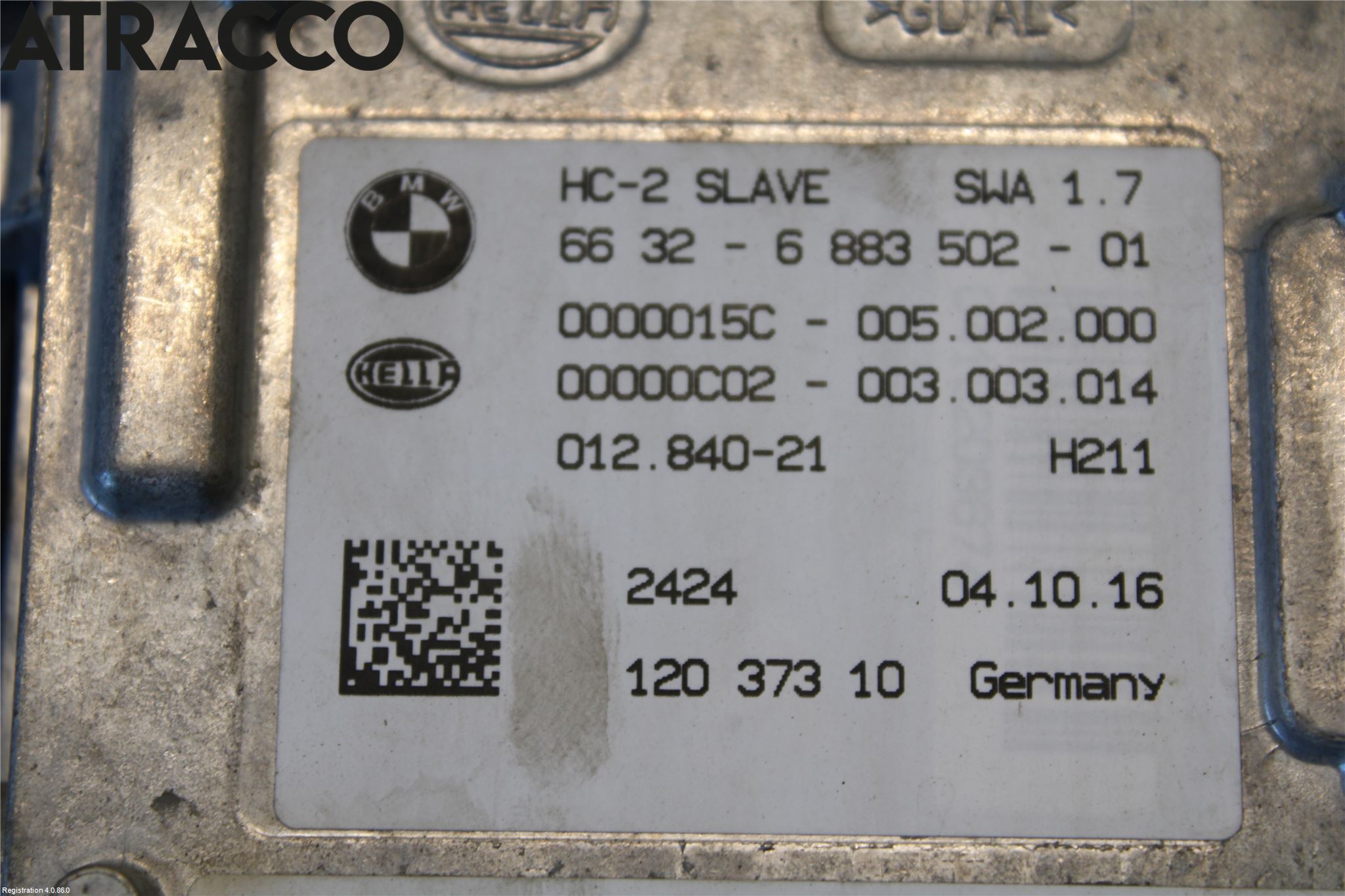 BMW 3 GT F34 13-19 Sensor Kollisjonsbeskyttelse