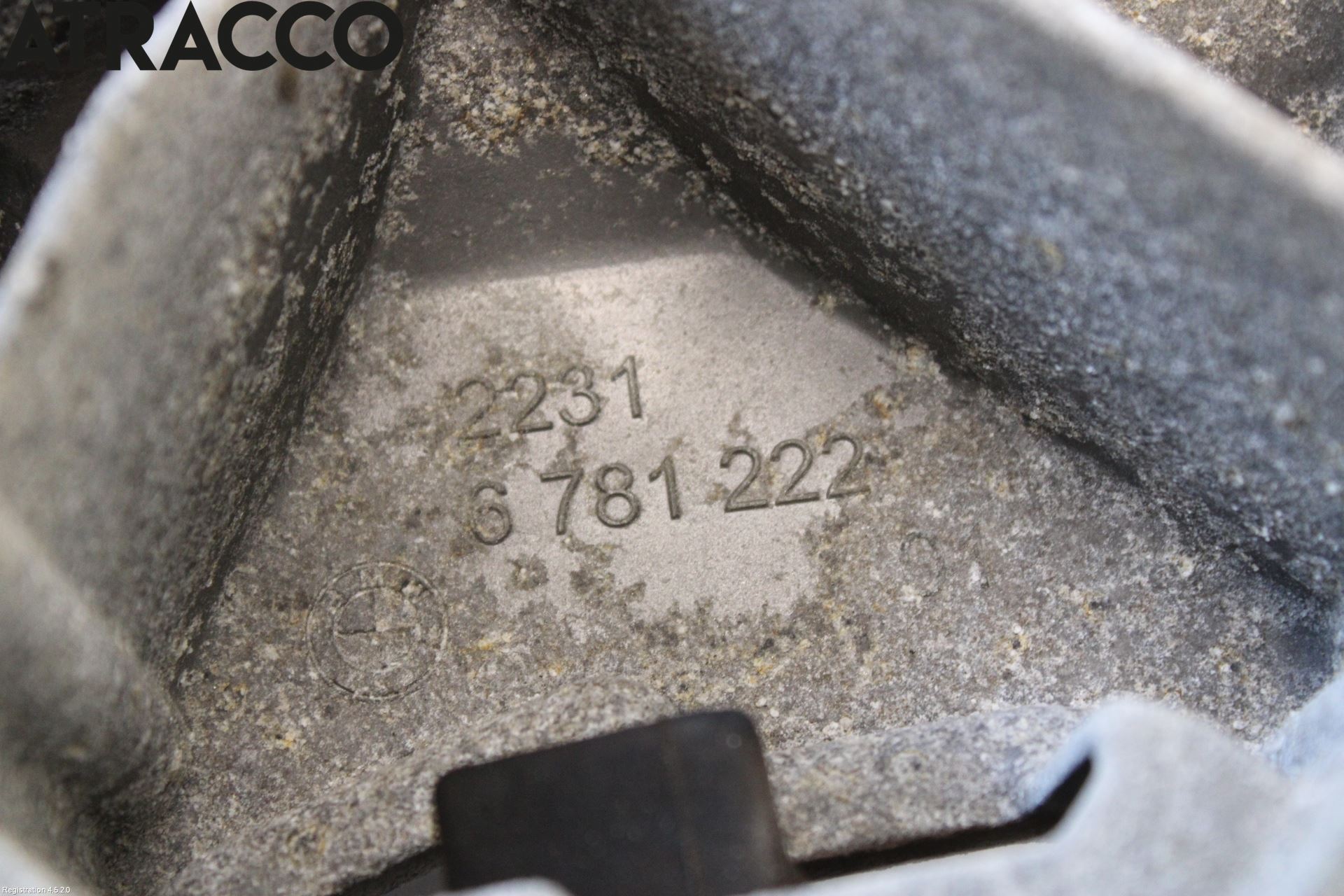 BMW 5 F10/F11/F18 09-17 Gearkasse Feste Stål-Alu