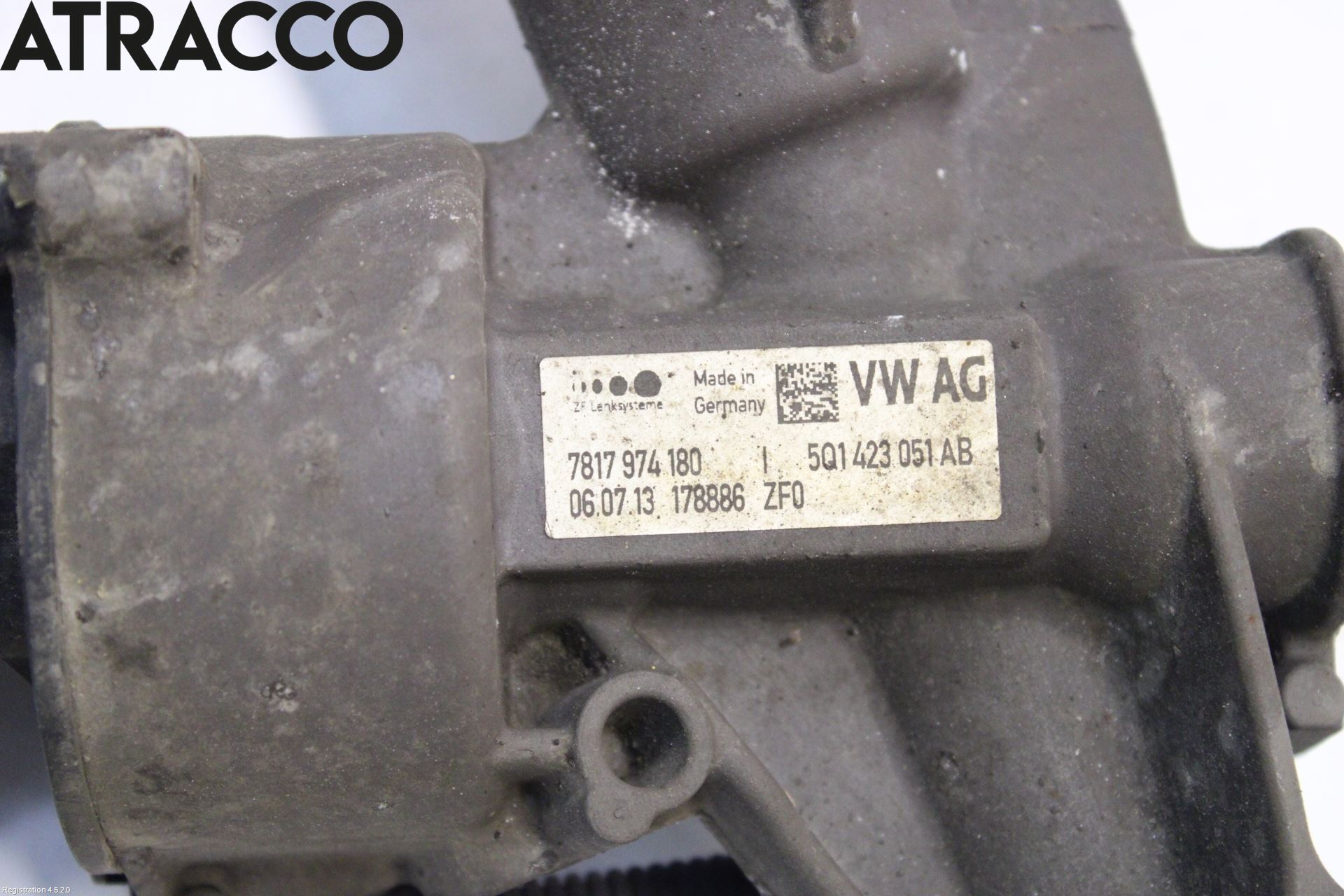 Audi A3/S3 05-13 Servo Snekke - Tannstang