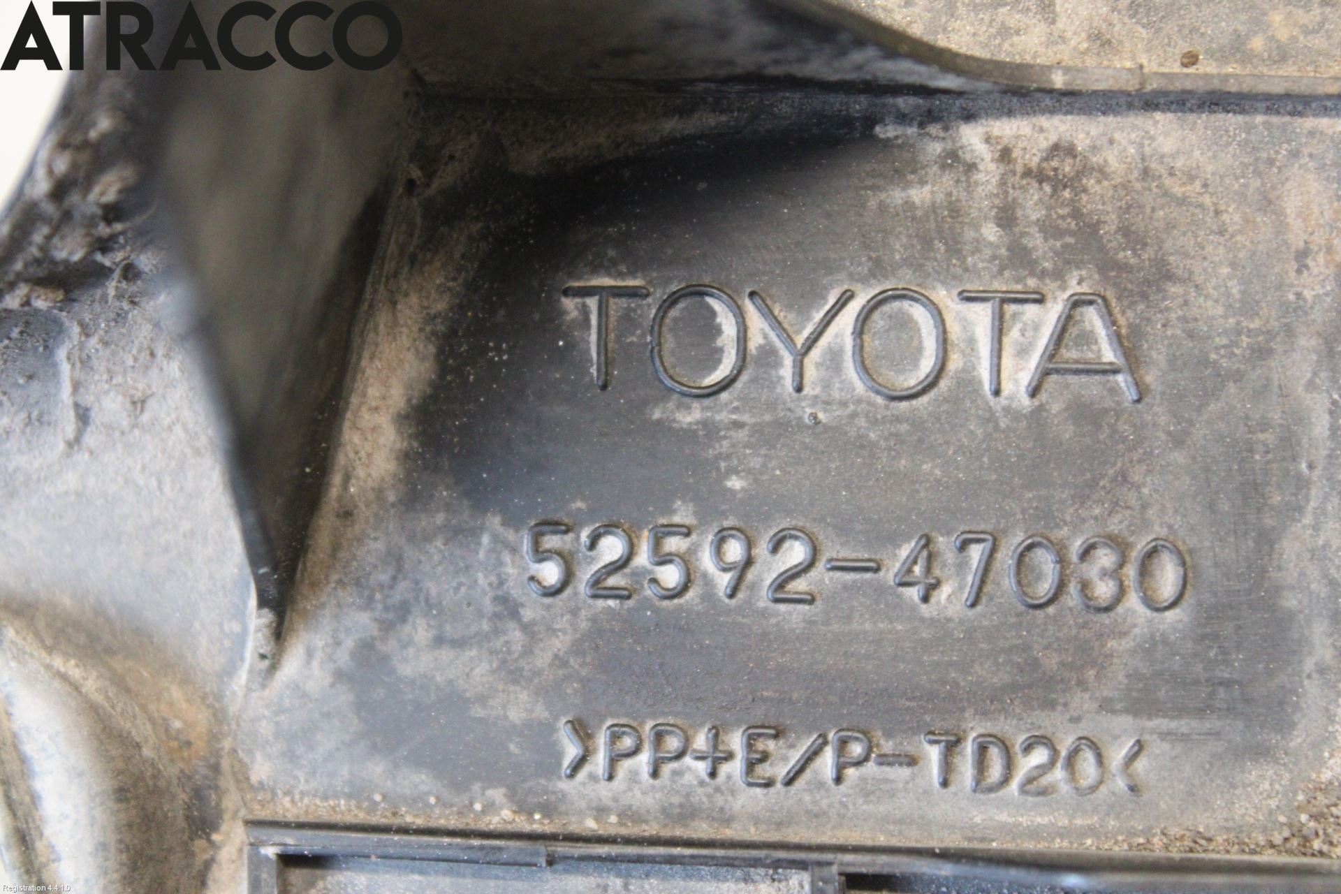 Toyota PRIUS+ ZVW40 12-20 Støtfangerfeste Bak Venstre