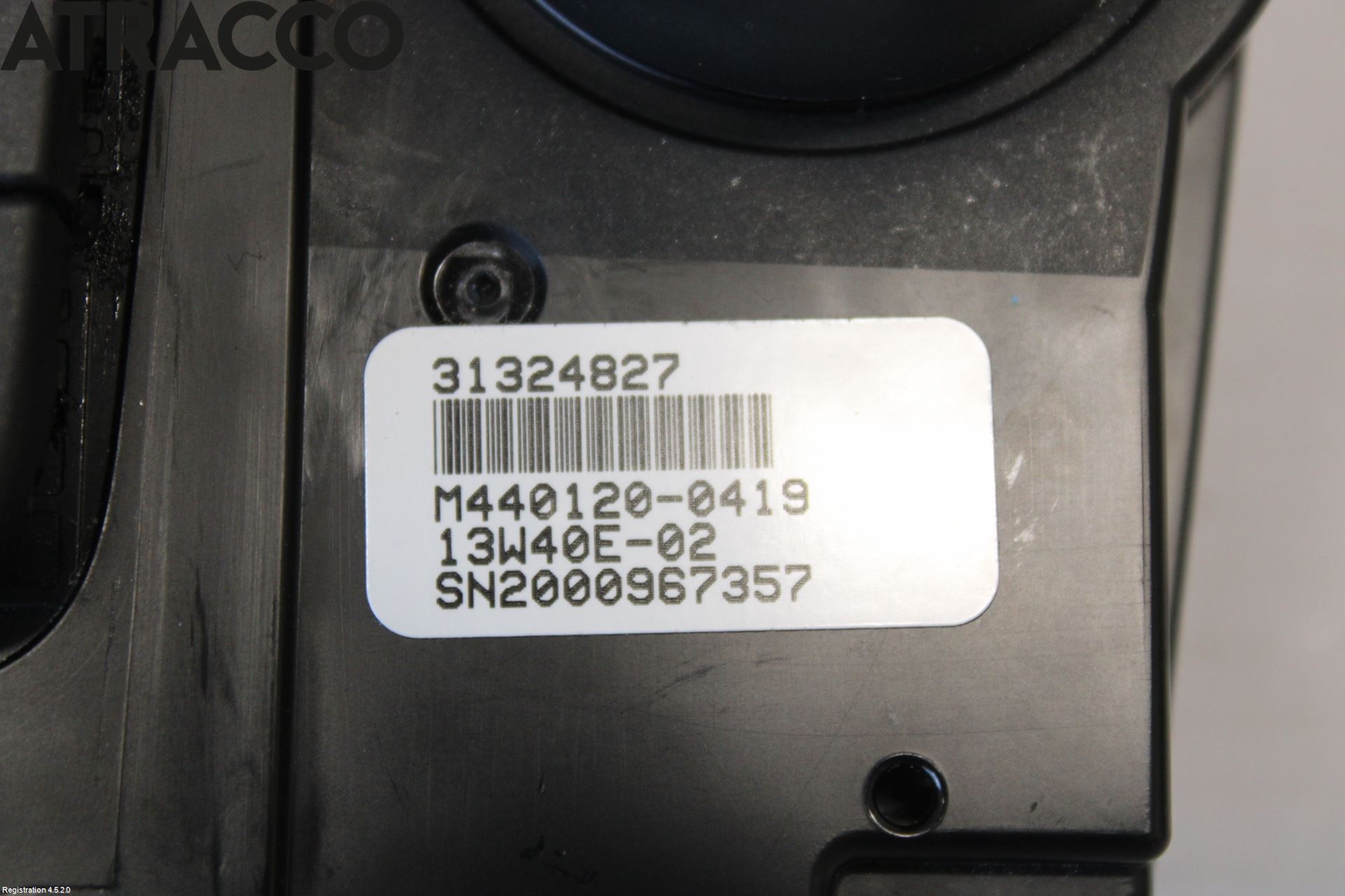Volvo V70 14-16 Varme Ac Betjening-Display