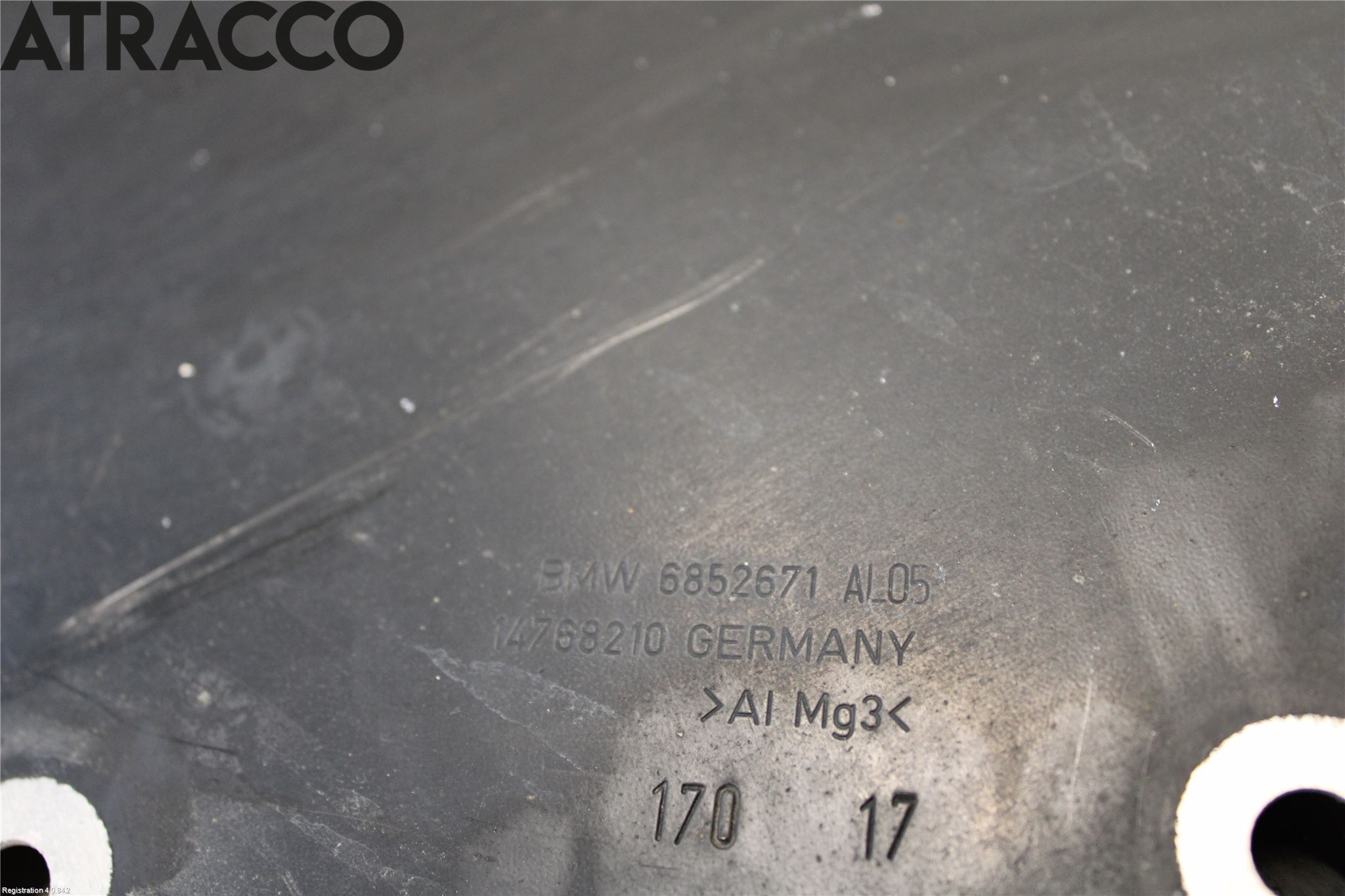 BMW i3 I01 13-22 Bunnplate U Motor-Gear-Dørk