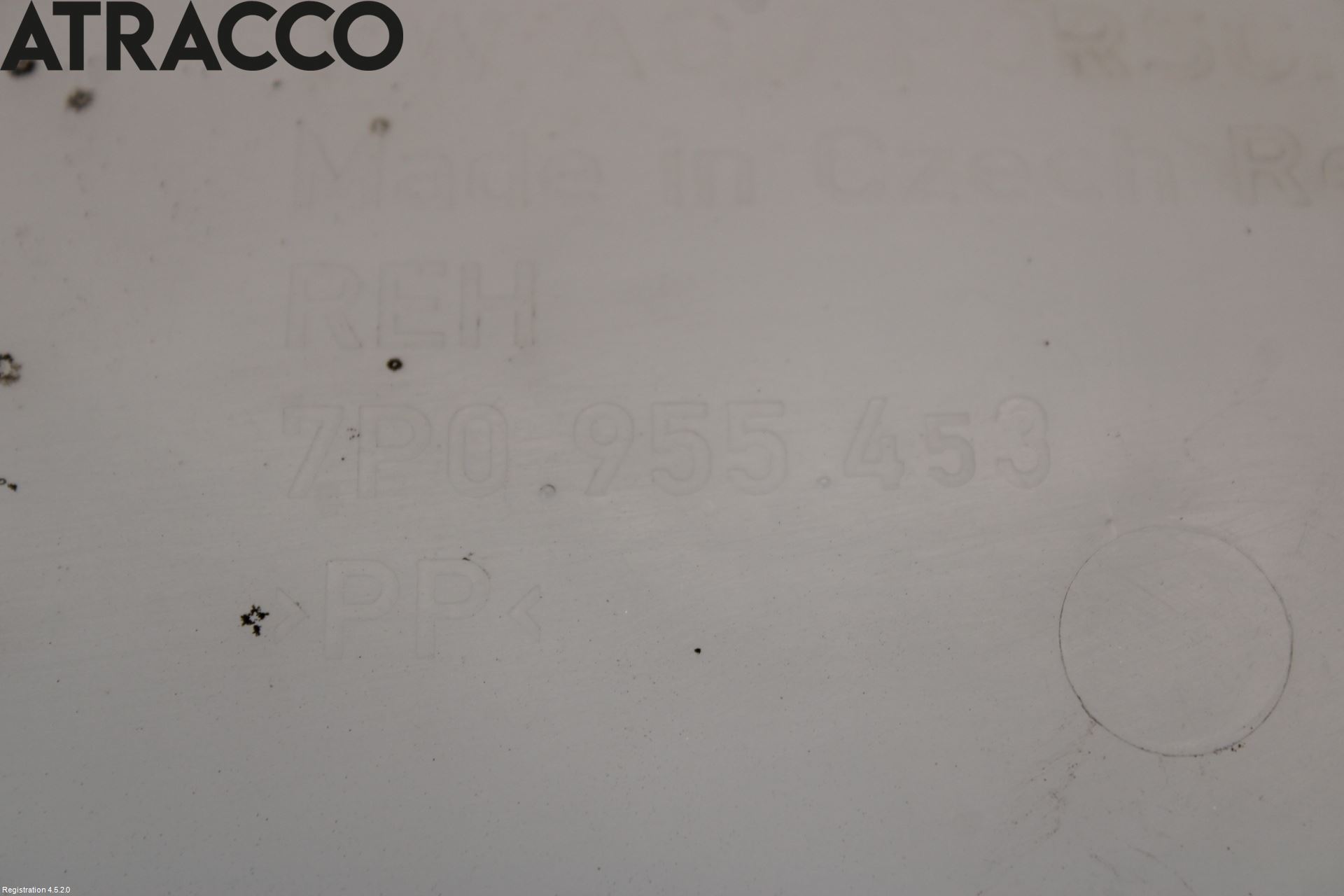 Porsche CAYENNE 03- Spylerbeholder Frontrute-Lykte