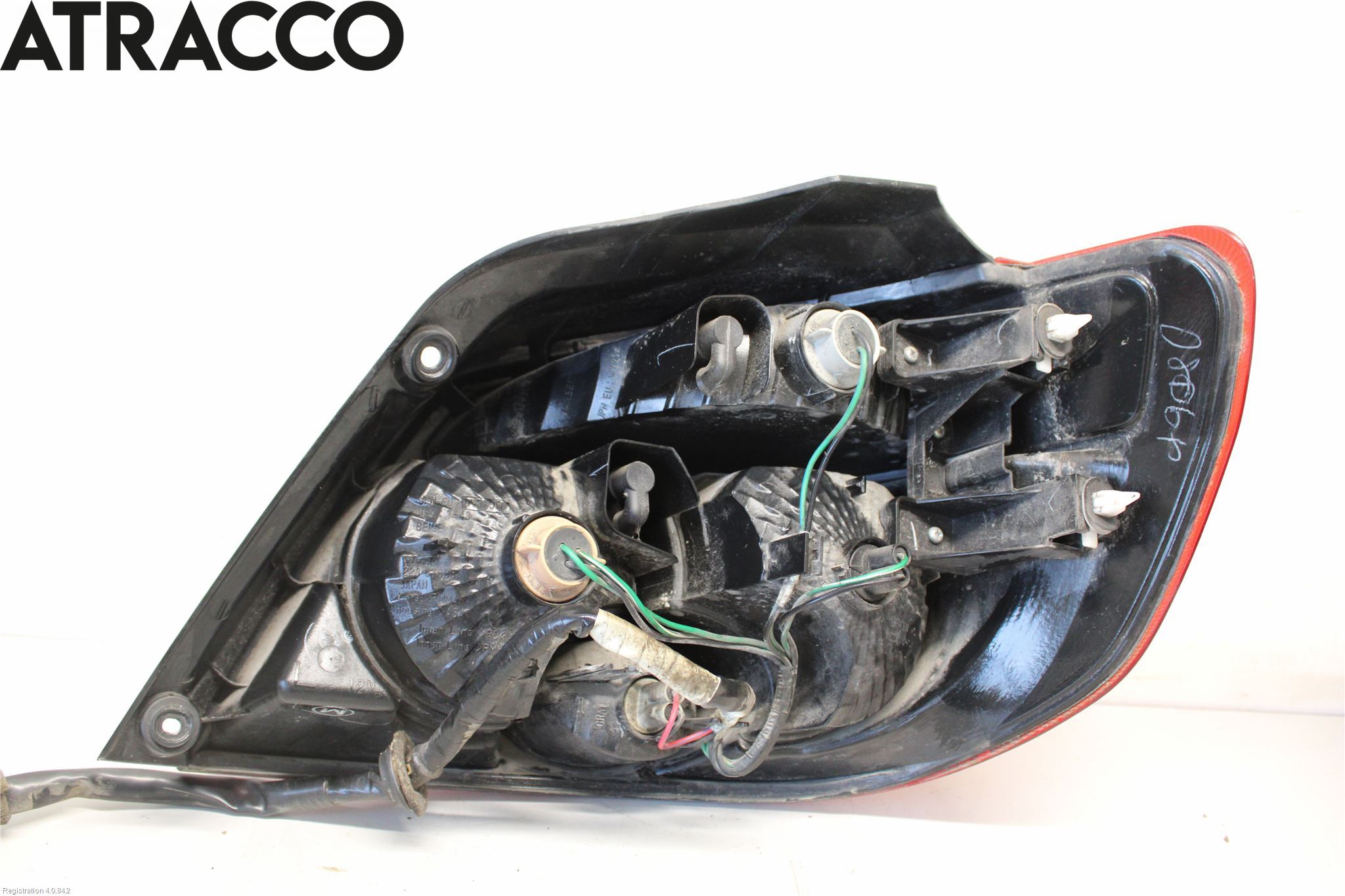 Mitsubishi OUTLANDER 01-07 Baklykt Venstre