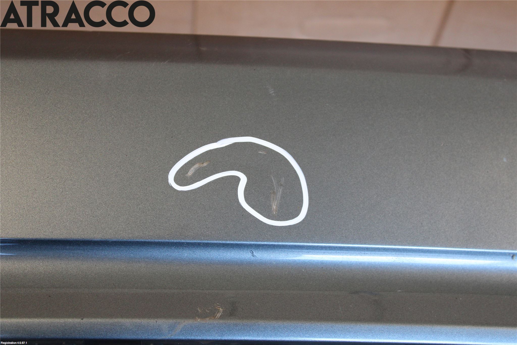 Audi A4/S4 08-11 Støtfanger Bak