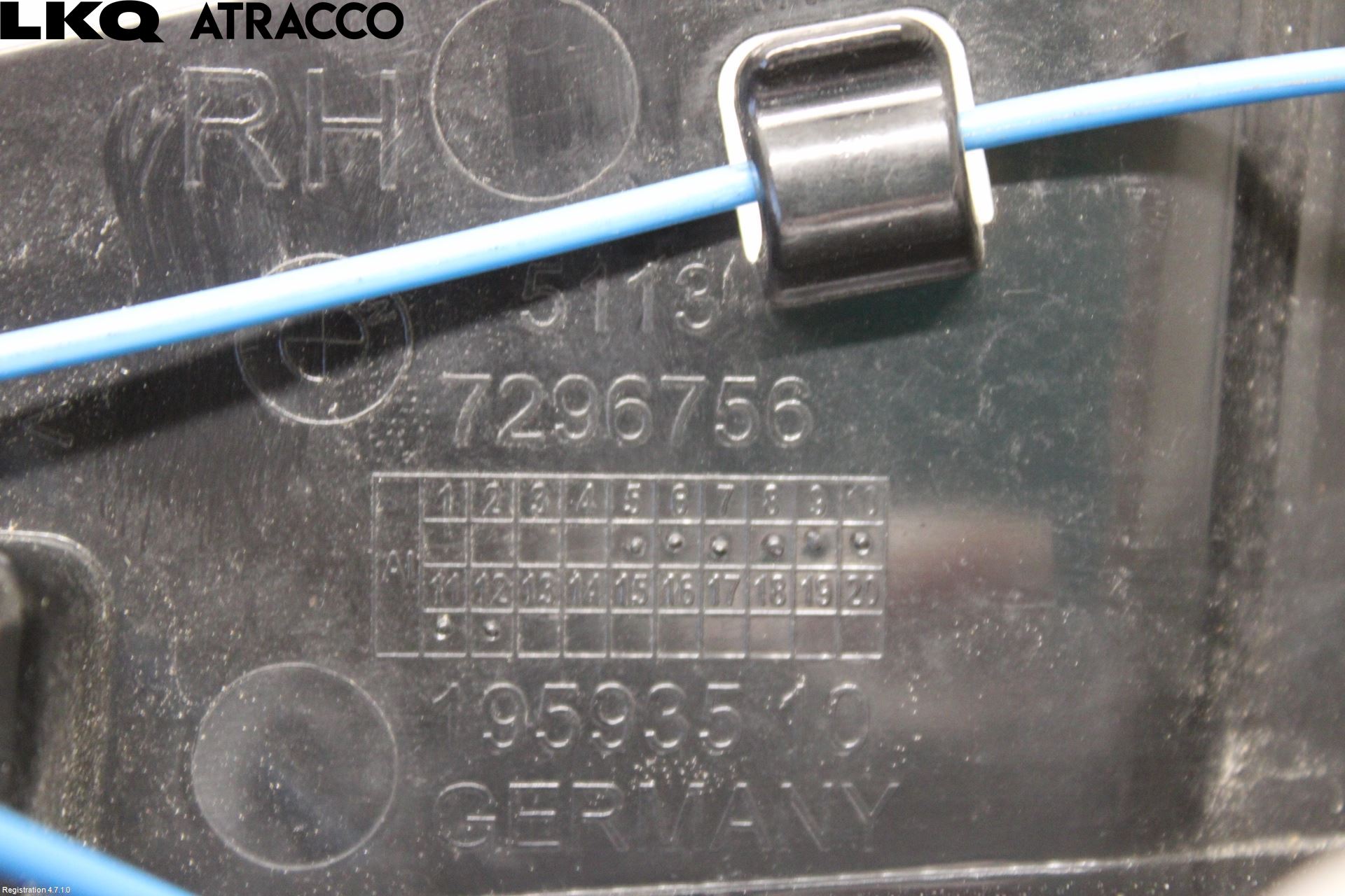 BMW i3 I01 13-22 Skjerm Bak H