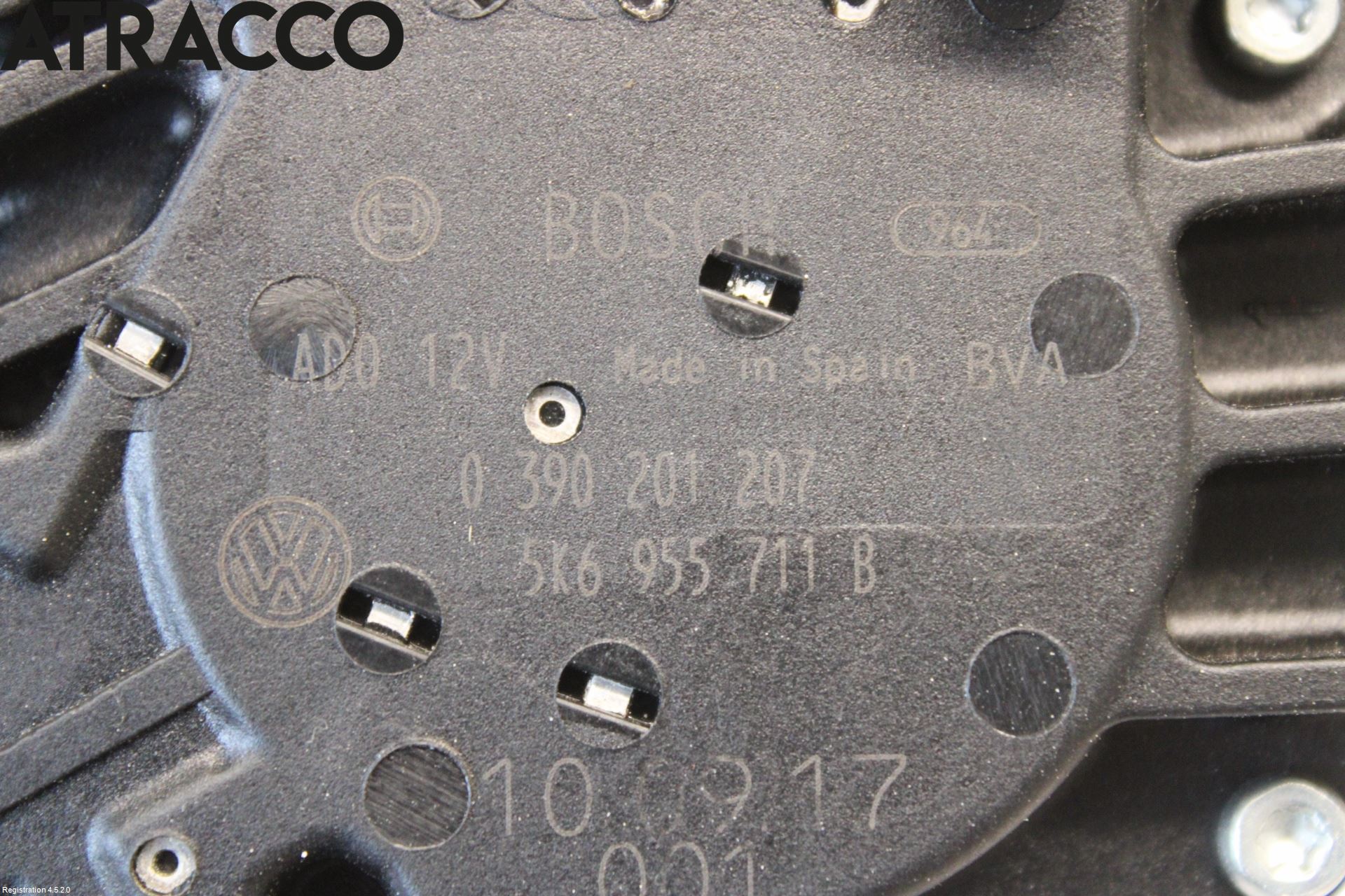 Volkswagen VW POLO 10-17 Viskermotor Bakluke