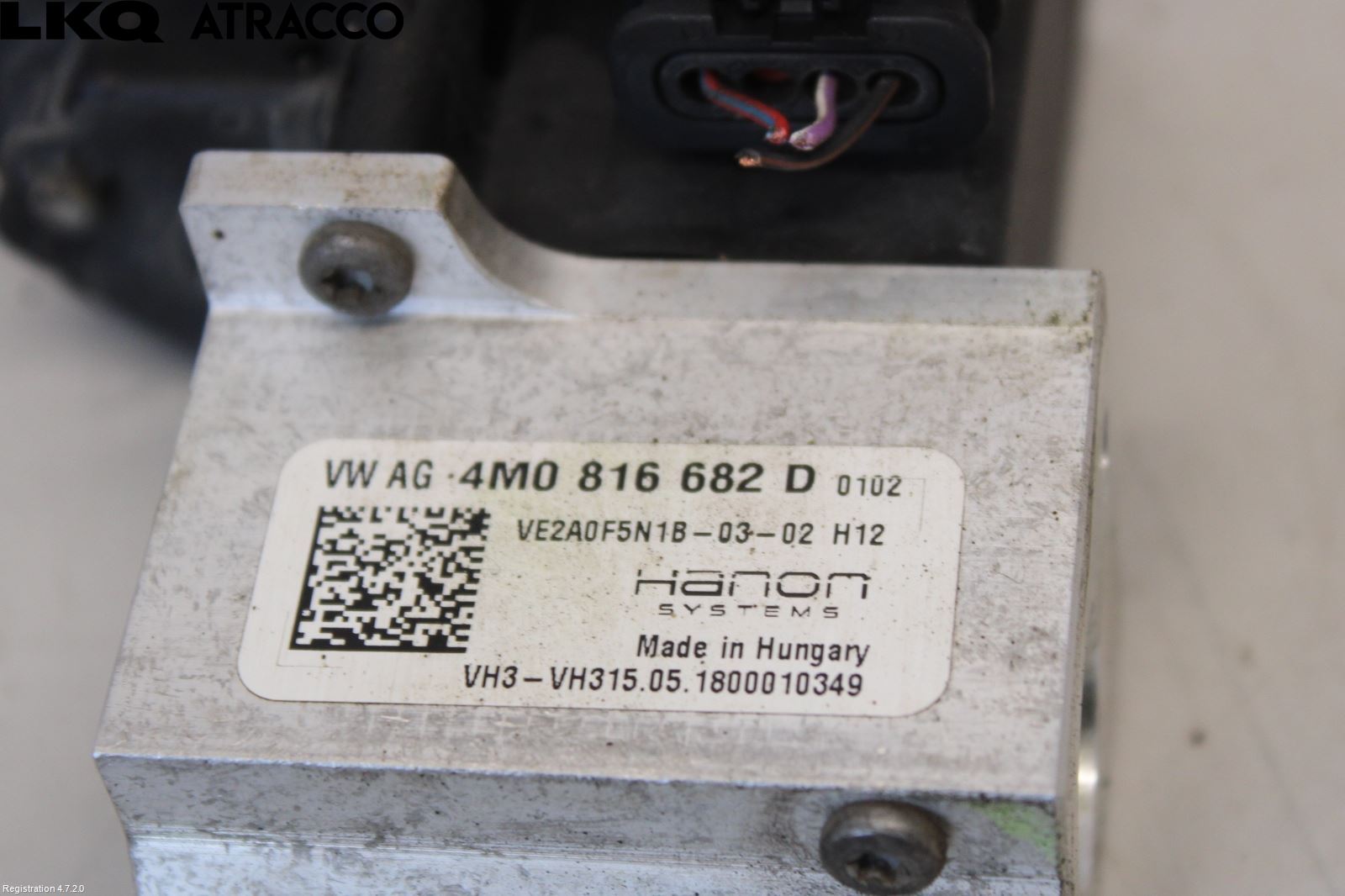 Volkswagen VW GOLF / E-GOLF VII 13-20 Varme Ac Ekspansjonsventil