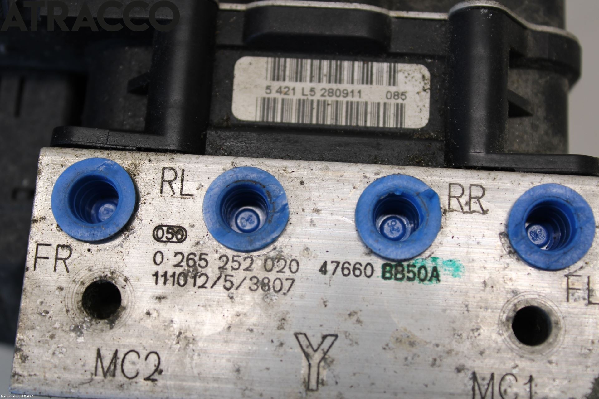 Nissan QASHQAI+2  10-14 Abs Hydraulikkaggregat