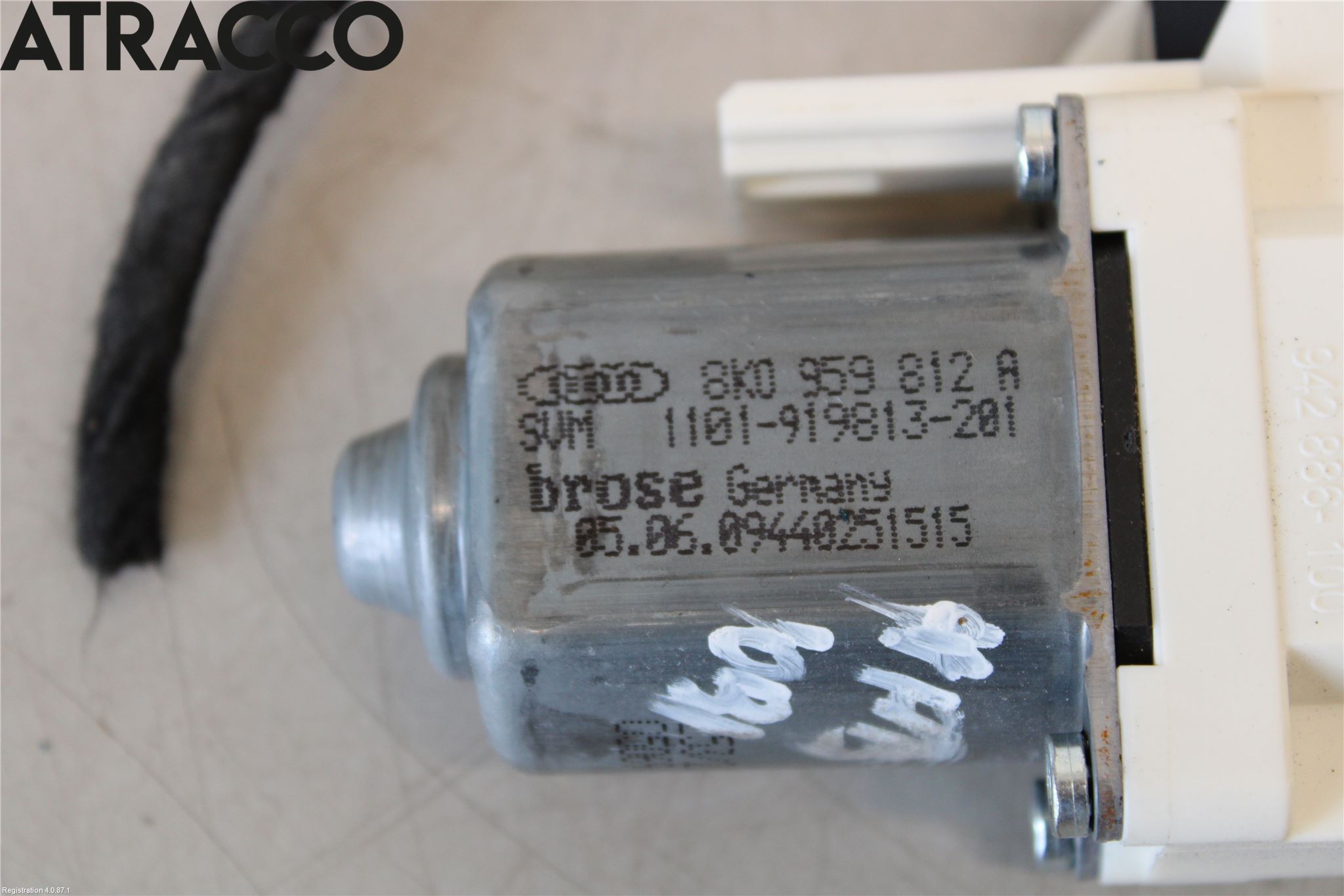 Audi Q5 09-16 Vindusheismotor