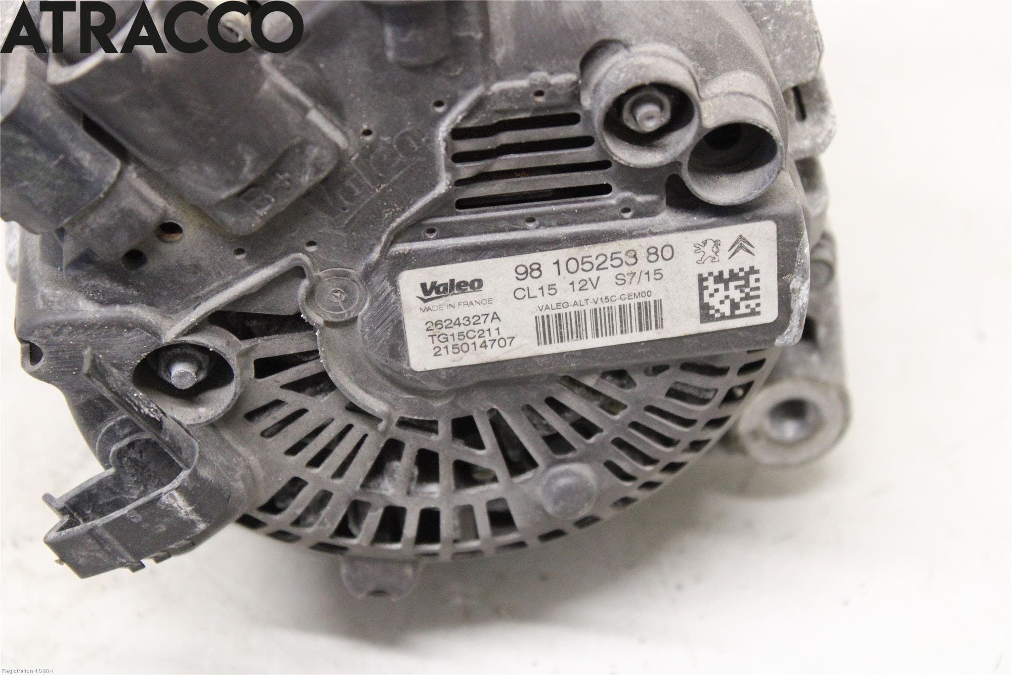 Citroen C4 CACTUS 14-20 Dynamo