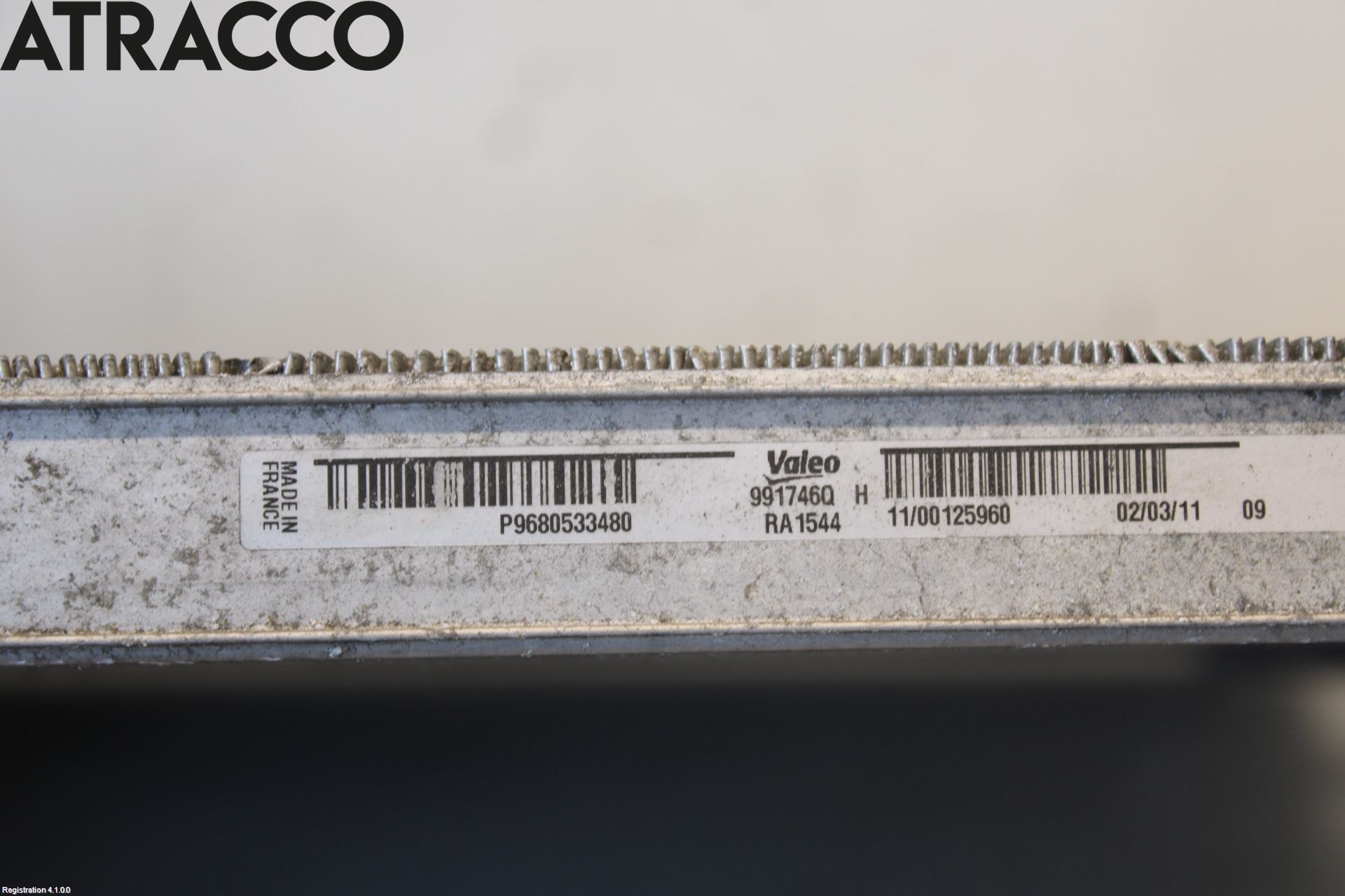 Peugeot 5008 10-16 Radiator Manuell