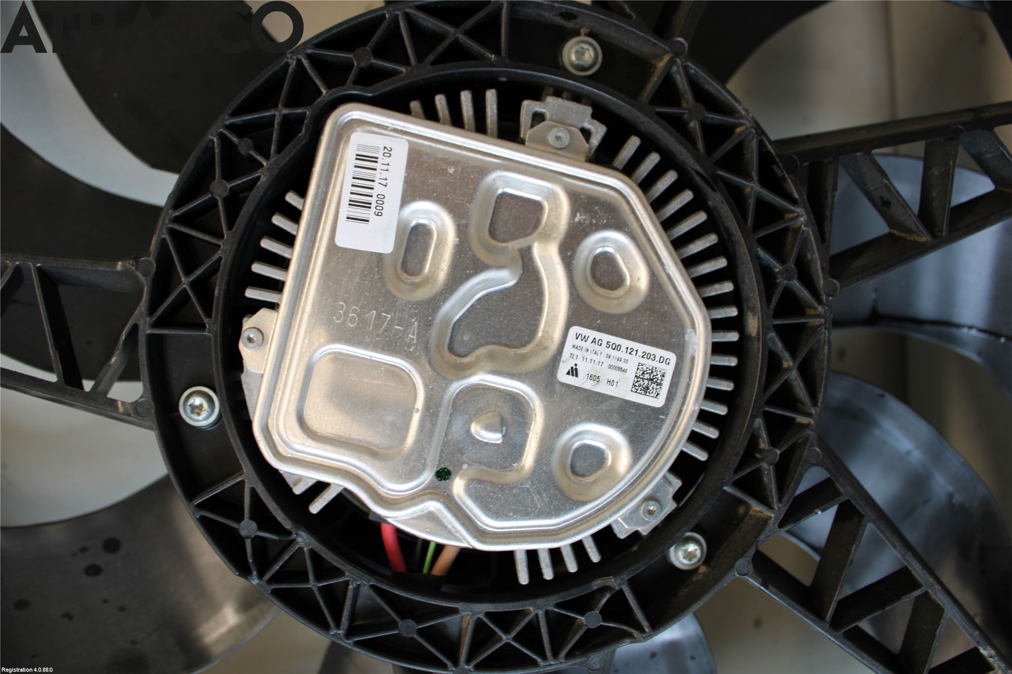 Volkswagen VW PASSAT 15-19 Kjølevifte Elektrisk