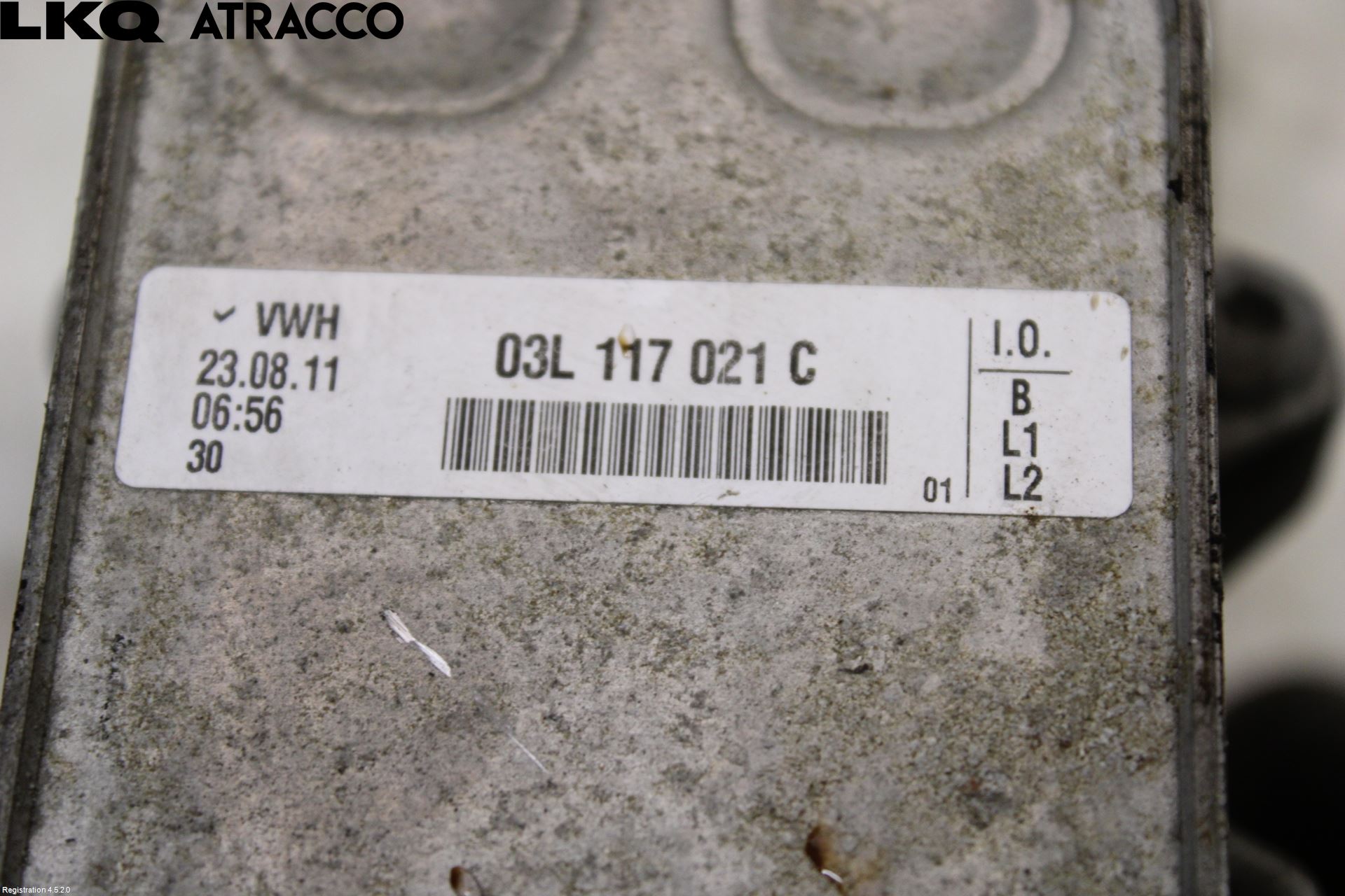 Volkswagen VW TOURAN 10-15 Radiator Oljekjøler Motor