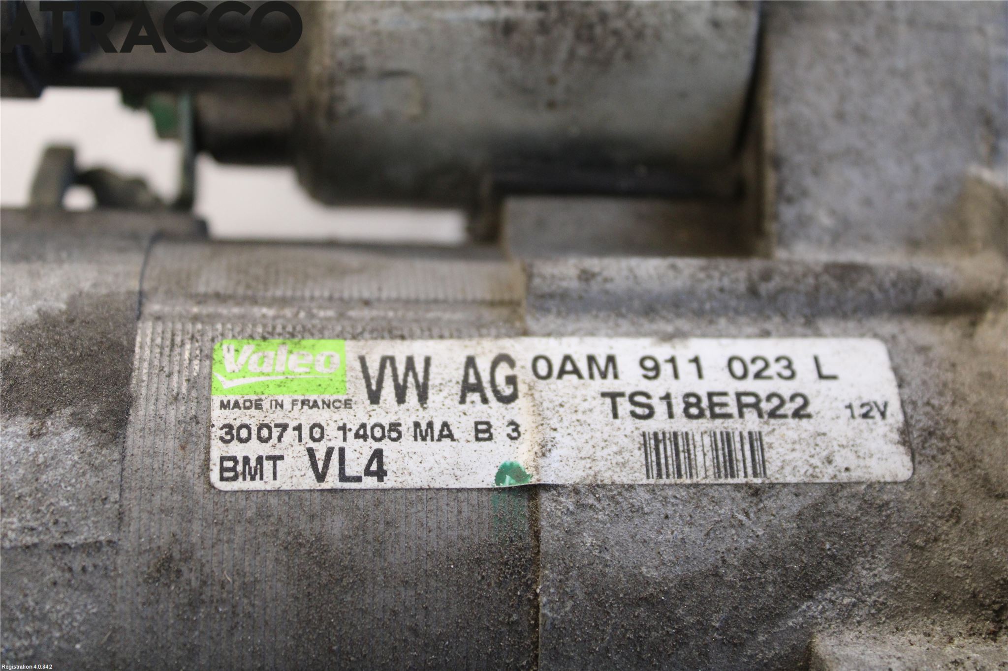 Volkswagen VW GOLF VI 09-13 Startmotor Diesel