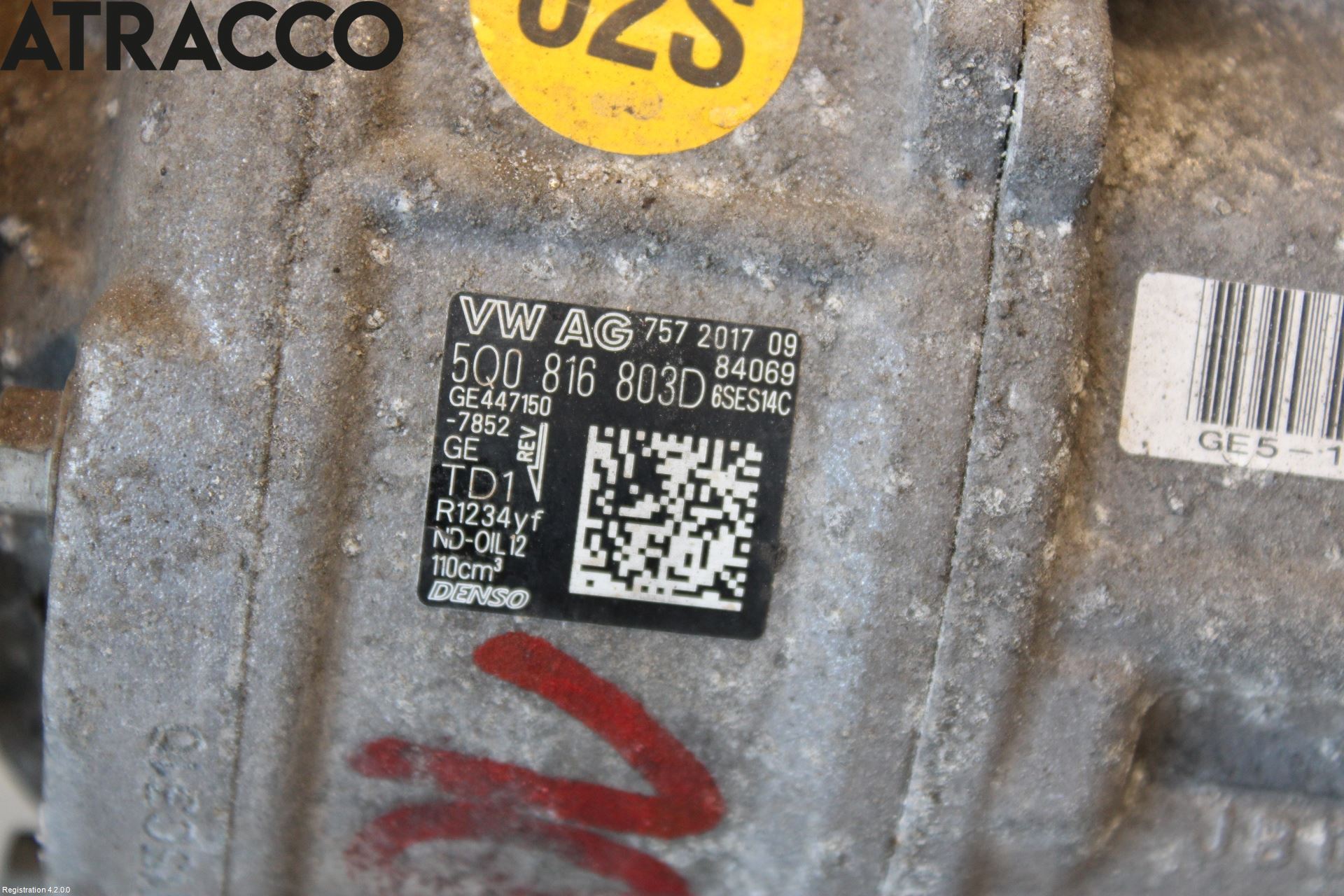 Audi Q2/SQ2 17- Varme Ac Kompressor