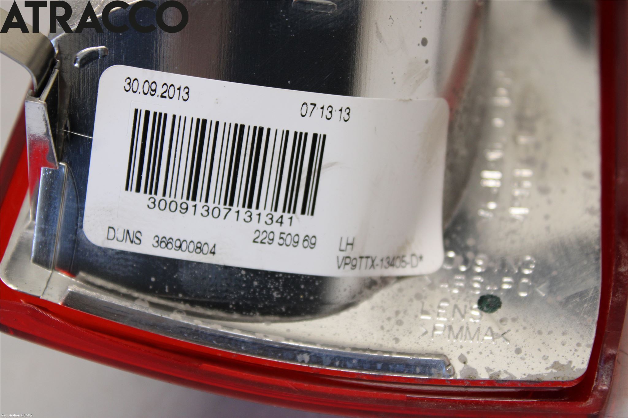 Opel INSIGNIA 09-16 Baklykt Venstre