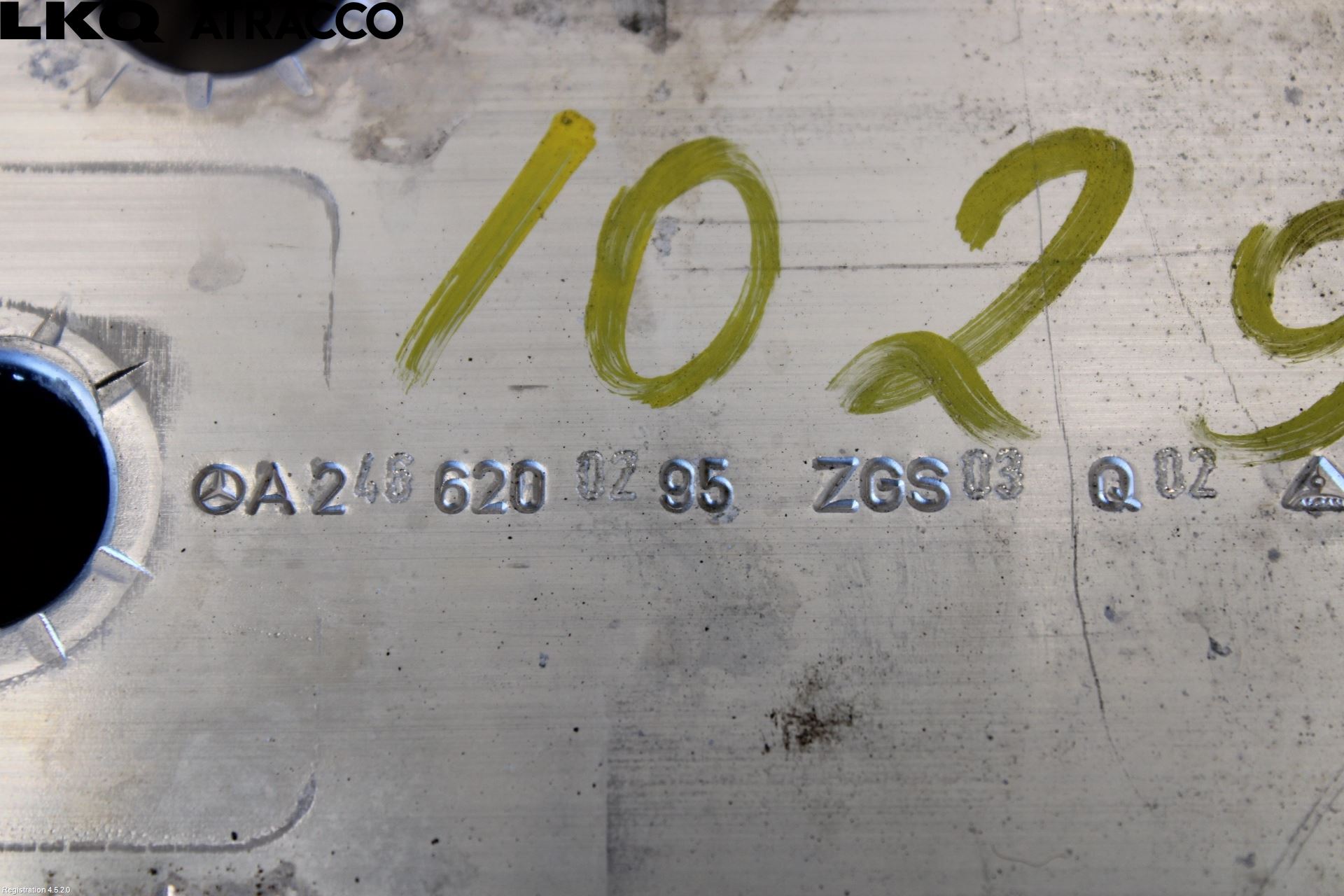 Mercedes-Benz MB B-KLASS (W246/W242) 12-19 Støtfanger Foran Feste