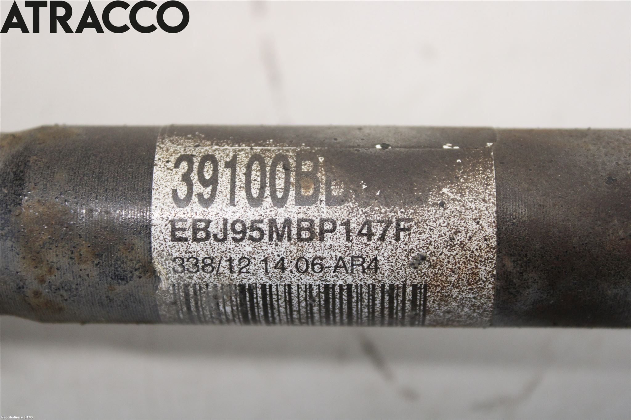 Nissan QASHQAI 10-14 Drivaksel Foran Kompl Høyre