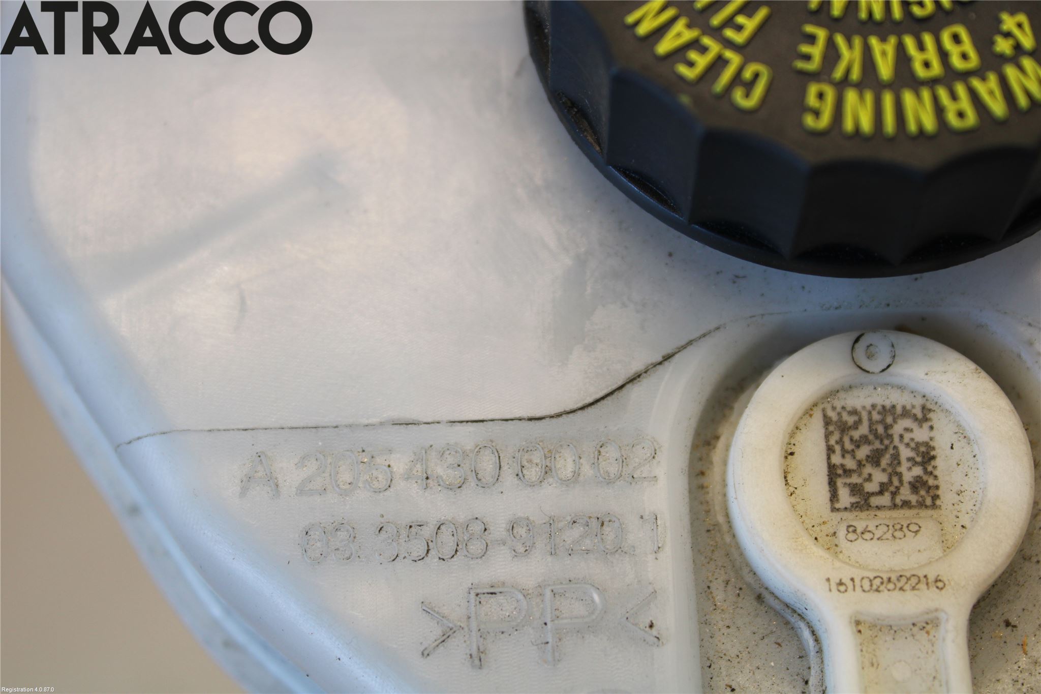 Mercedes-Benz MB C-KLASS (W205) 14-21 Brems Hovedsylinder