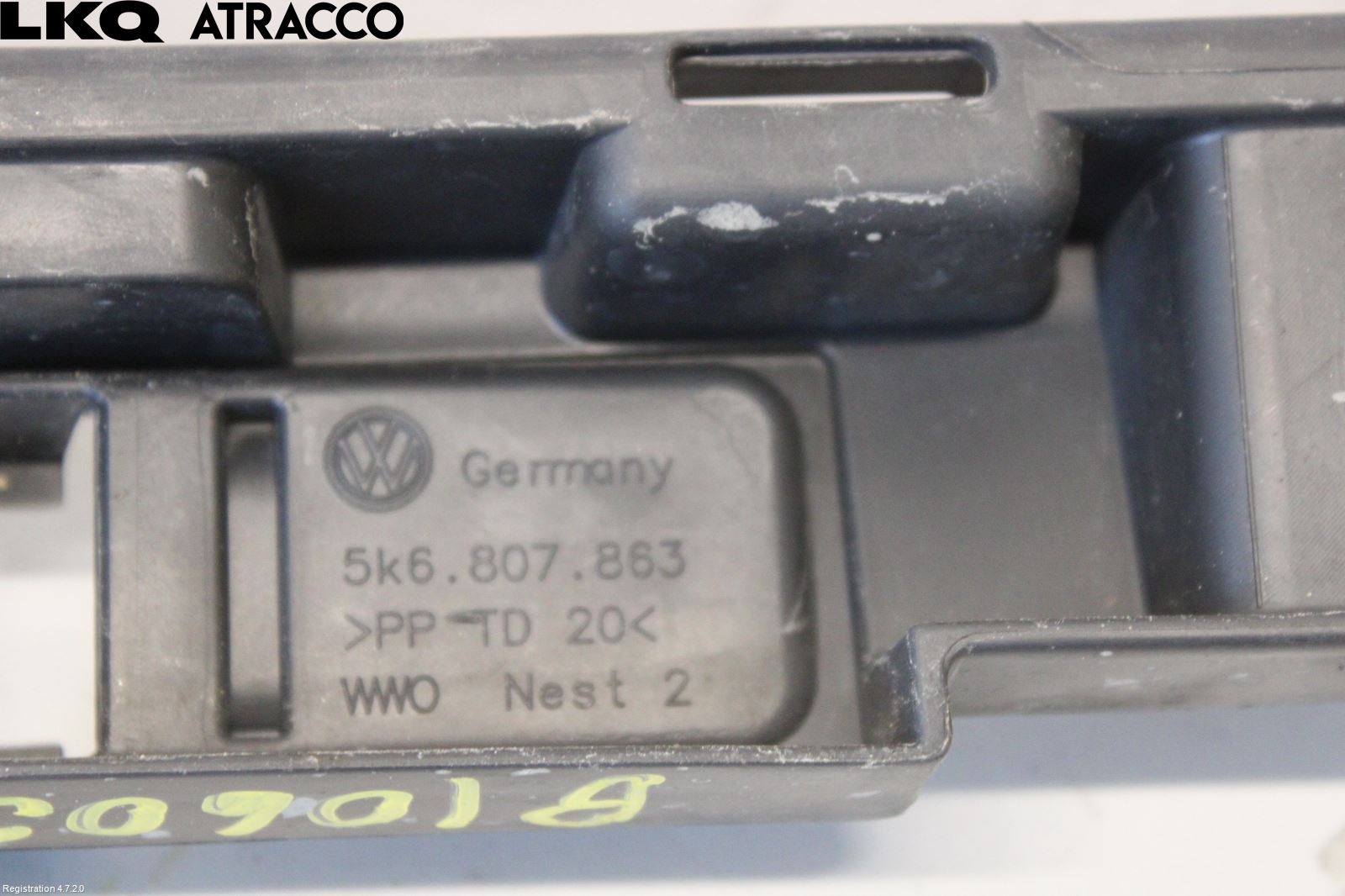 Volkswagen VW GOLF VI 09-13 Støtfanger Bak Deform Element