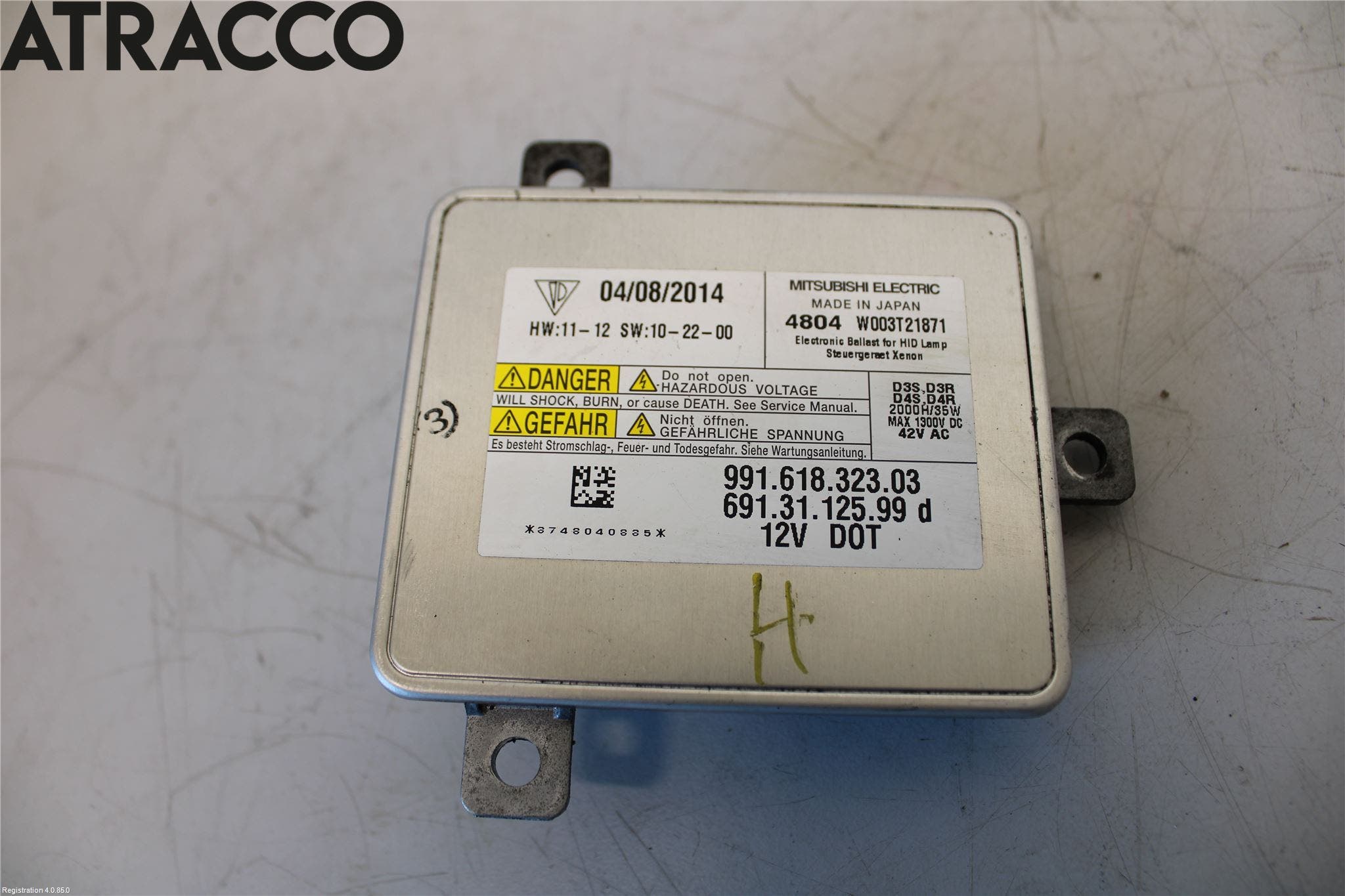 Porsche MACAN/EV 14- Styreenhet Xenon