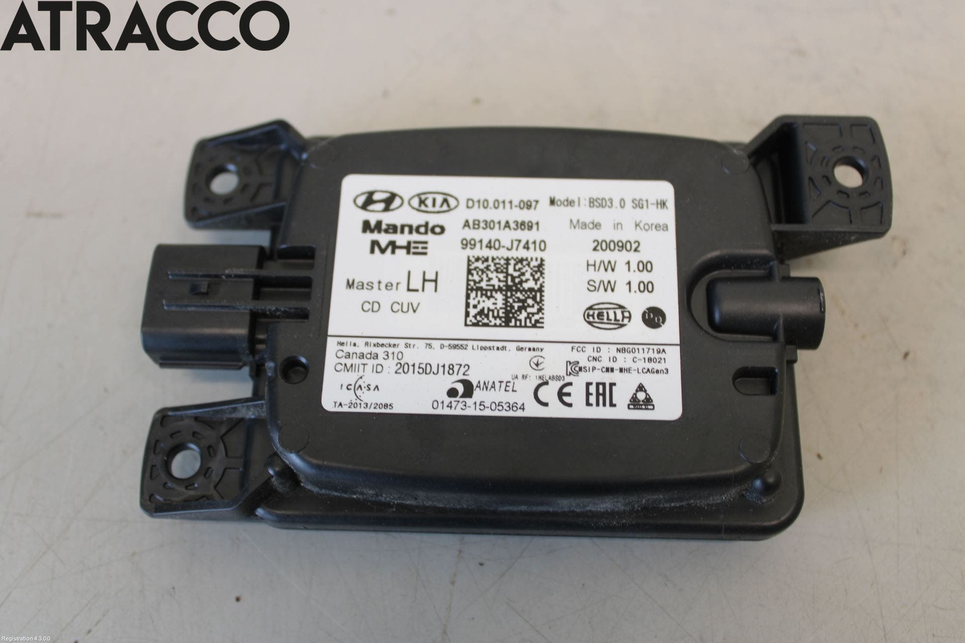 Kia XCEED 19- Sensor Kollisjonsbeskyttelse