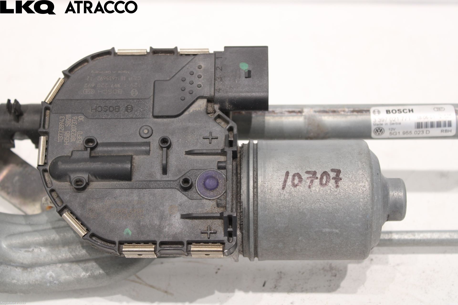 Volkswagen VW GOLF / E-GOLF VII 13-20 Viskermotor Frontrute