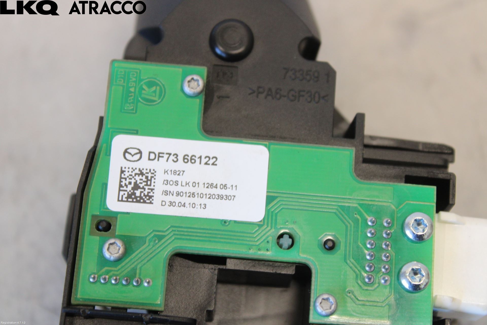 Mazda 2 (DE) 08-15 Bryter Ratt Blinklys - Lys