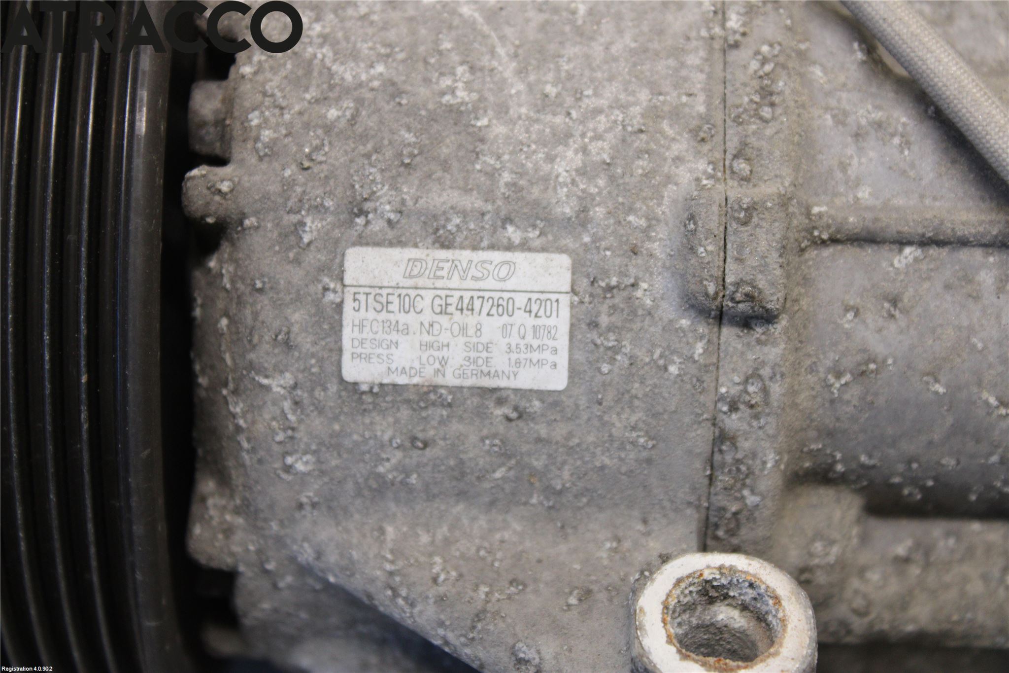 Toyota YARIS XP130 12-14 Varme Ac Kompressor