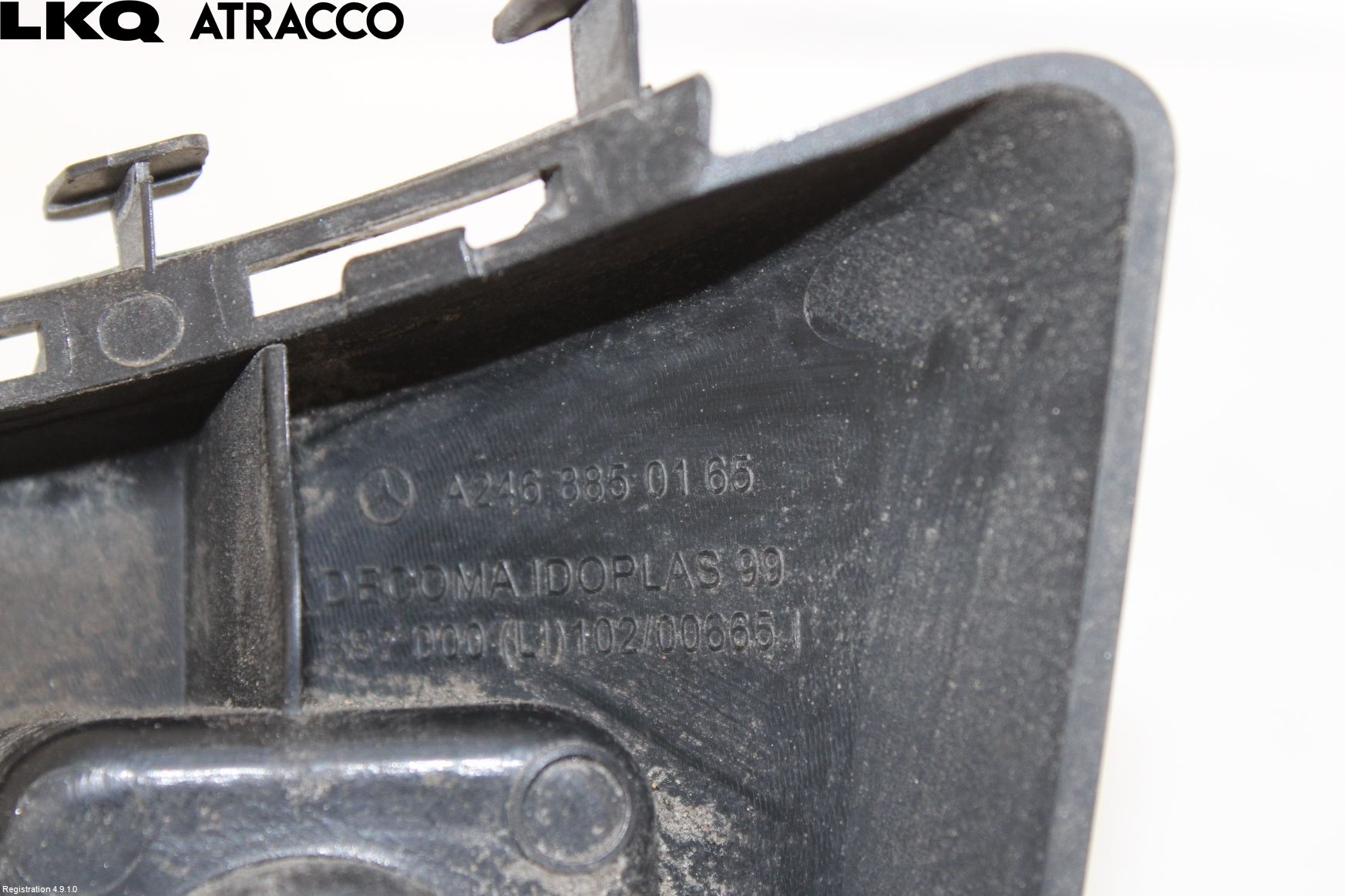 Mercedes-Benz MB B-KLASS (W246/W242) 12-19 Støtfangerfeste Bak Venstre
