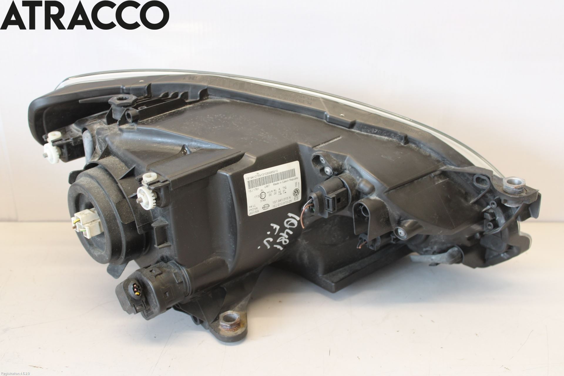 Volkswagen VW UP! / E-UP! Frontlykt Venstre