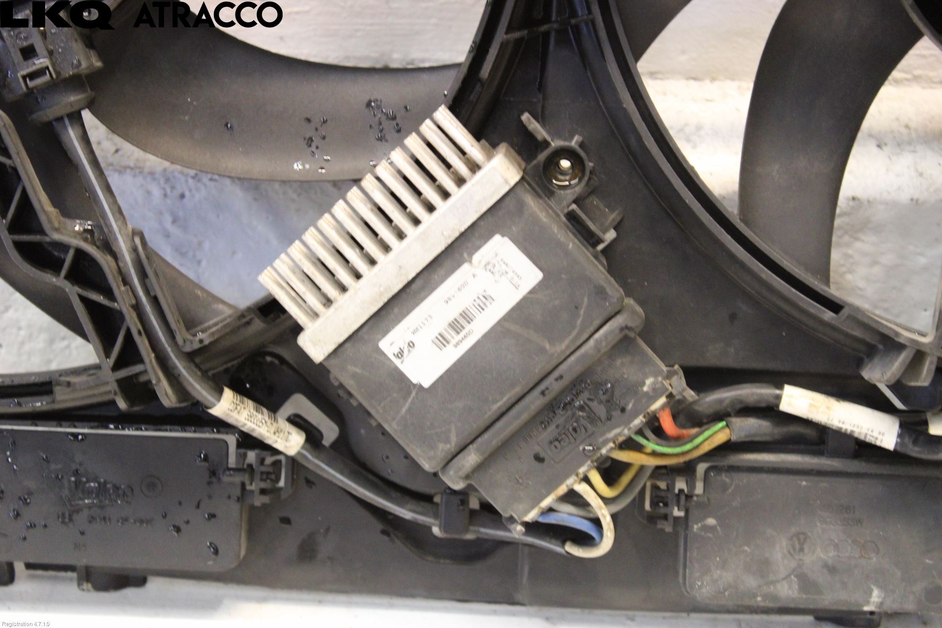 Audi Q5 09-16 Kjølevifte Elektrisk