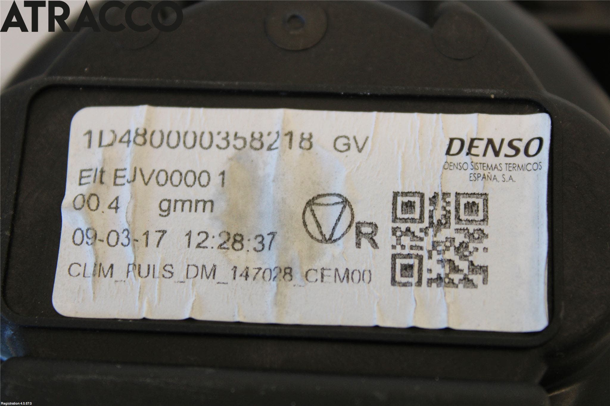 Peugeot EXPERT/E-EXPERT 17- Varmeapparat Viftemotor