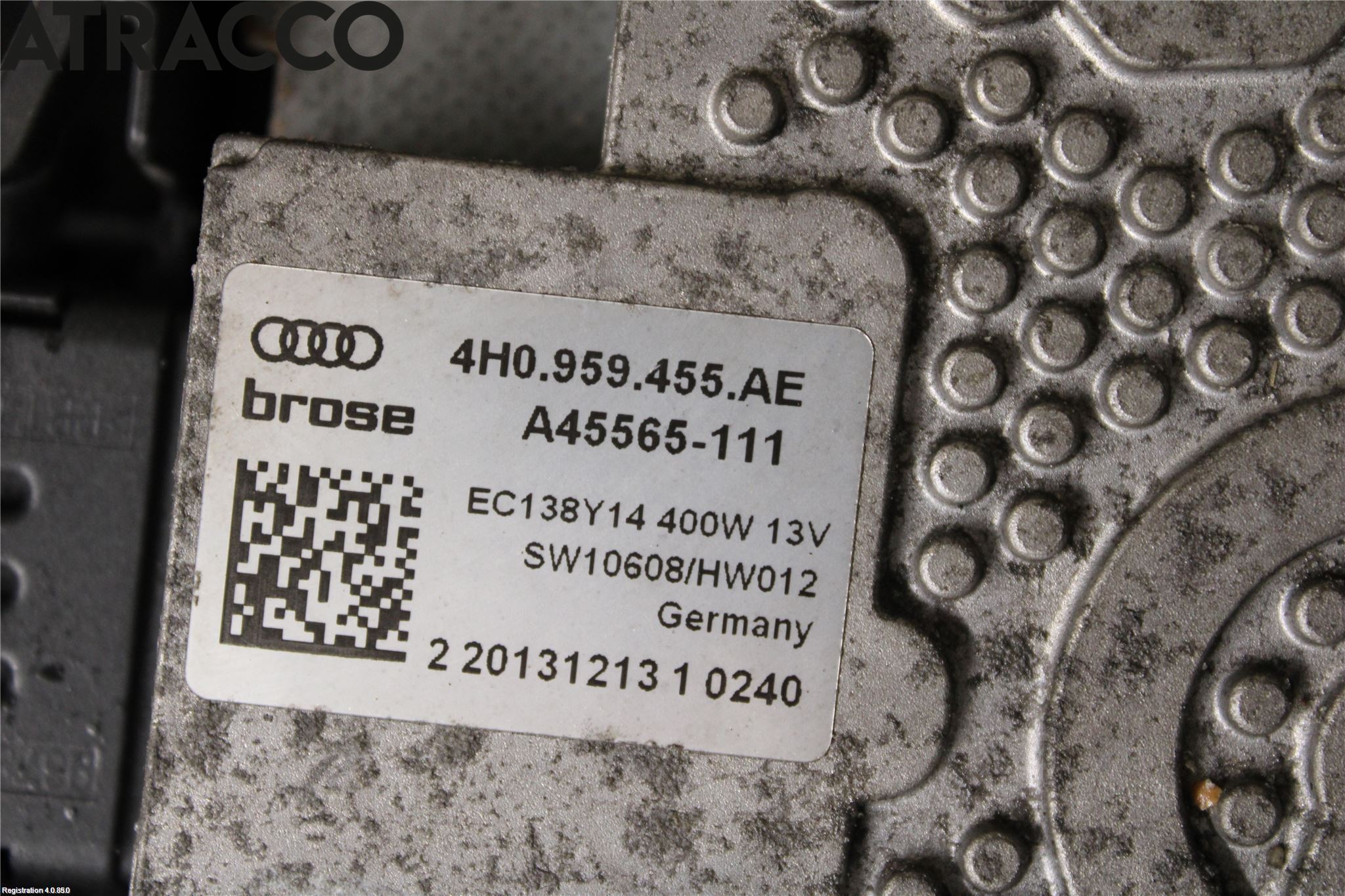 Audi A6/S6 4G 11-18 Kjølevifte Elektrisk