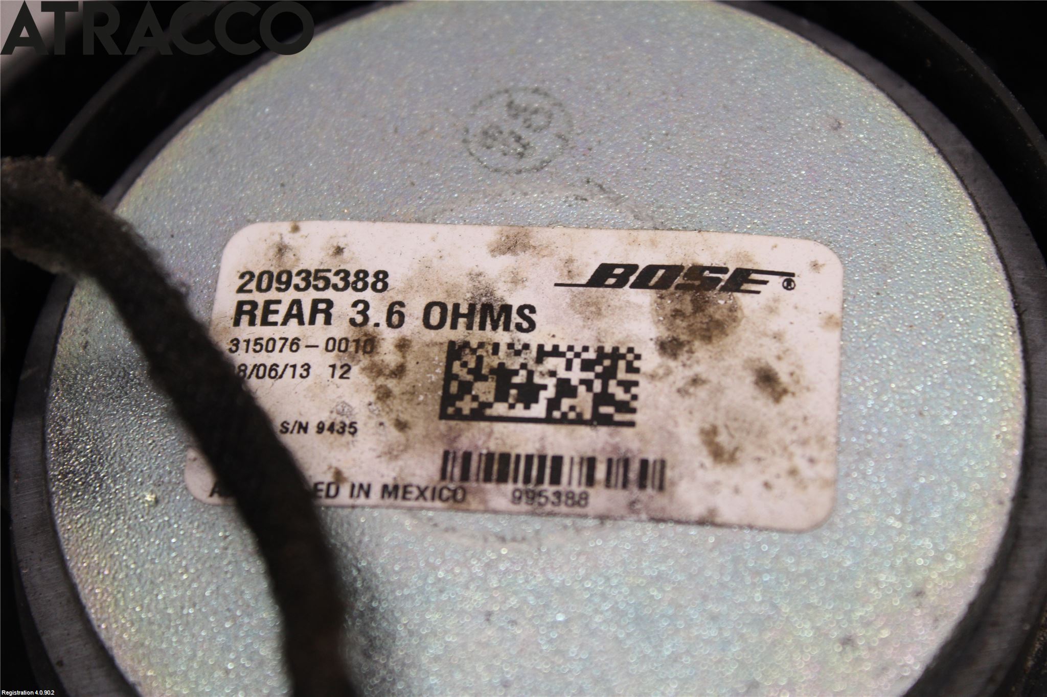 Opel INSIGNIA 09-16 Innr Høyttaler