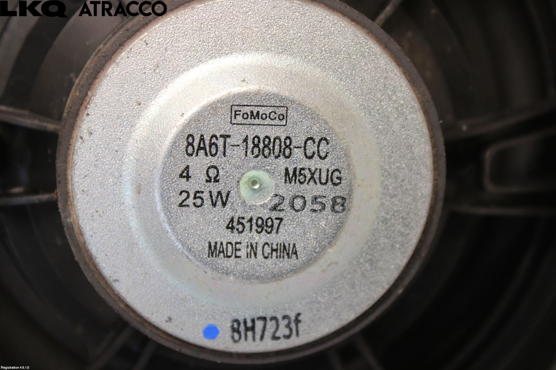 Ford FIESTA 09-12 Innr Høyttaler