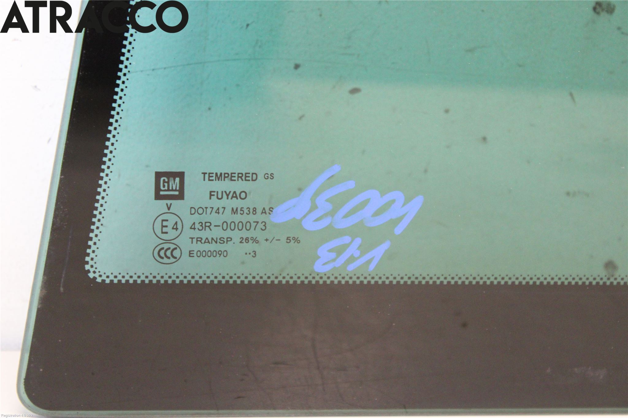 Opel INSIGNIA 09-16 Dørrute Bak Vens Trekant 4D