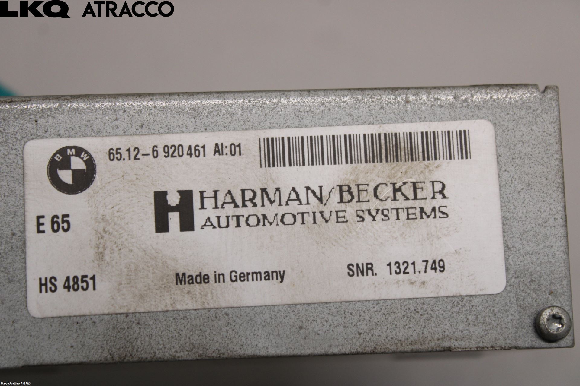 BMW 5 E60/61 Sed/Tou 02-10 Stereo Forsterker